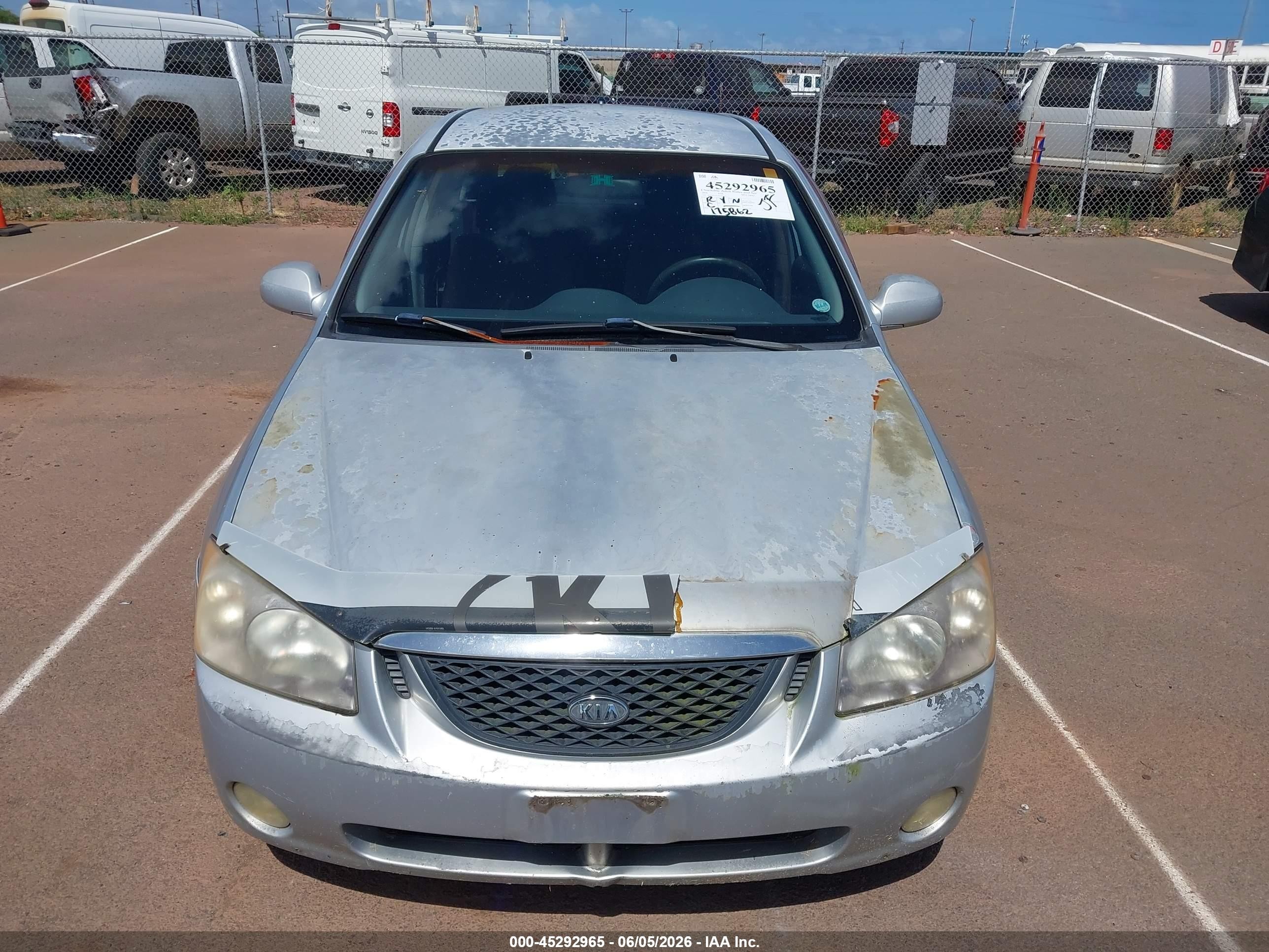 2006 Kia Spectra5   Silver vin: KNAFE161765364121