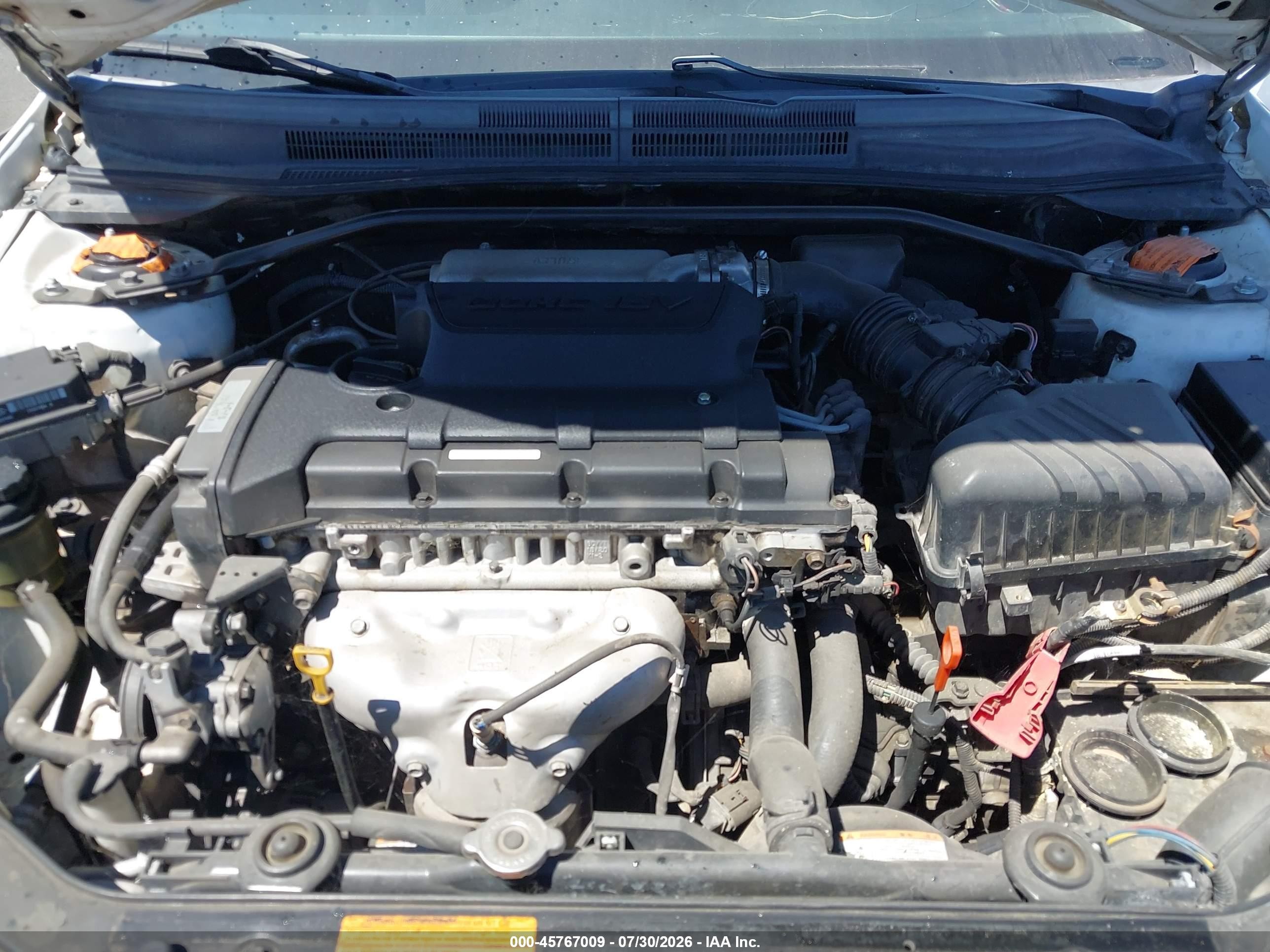 2008 Kia Spectra5 Sx White vin: KNAFE161X85012900