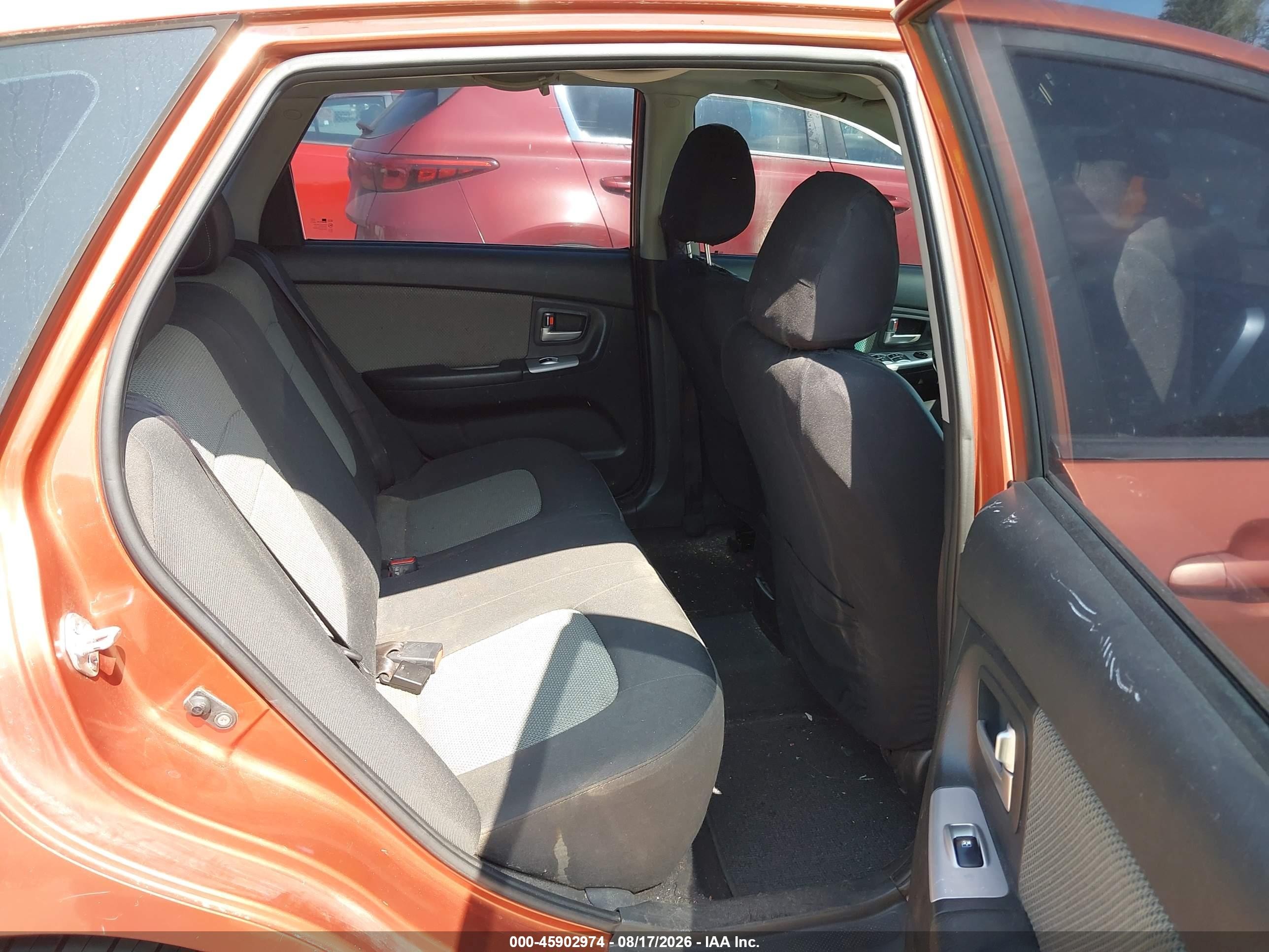 2008 Kia Spectra5 Sx Orange vin: KNAFE162285022314