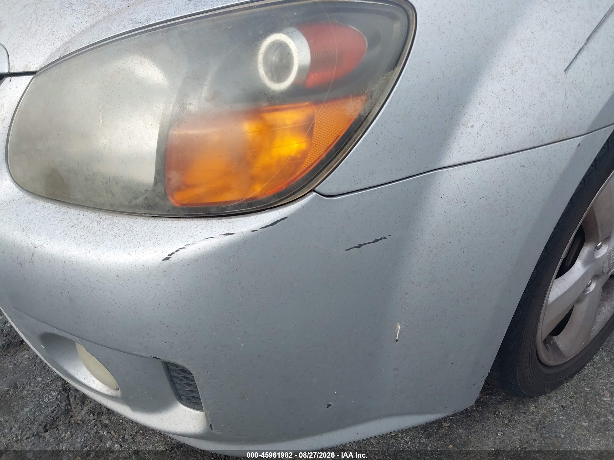 2008 Kia Spectra5 Sx Silver vin: KNAFE162585011680
