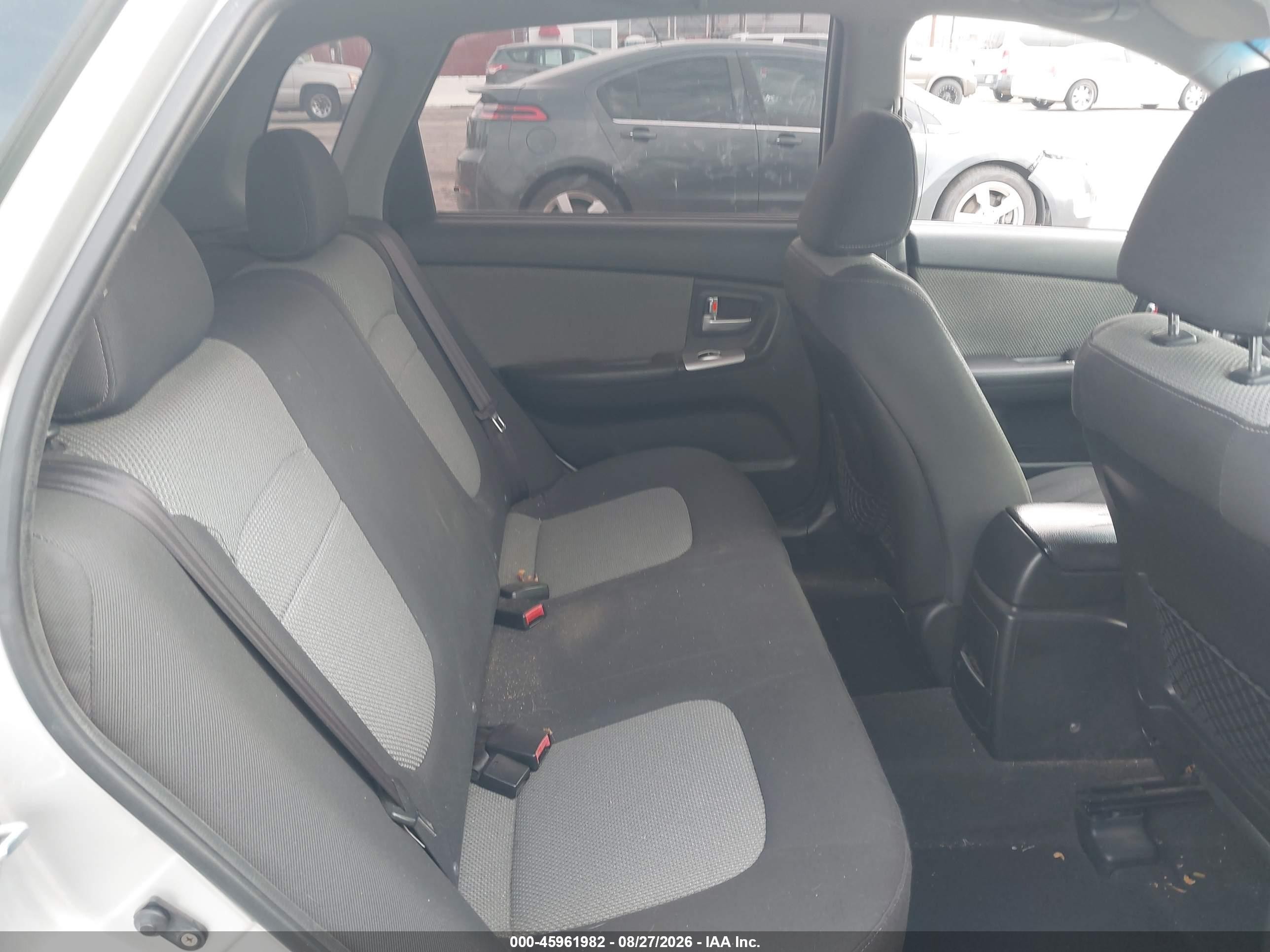 2008 Kia Spectra5 Sx Silver vin: KNAFE162585011680