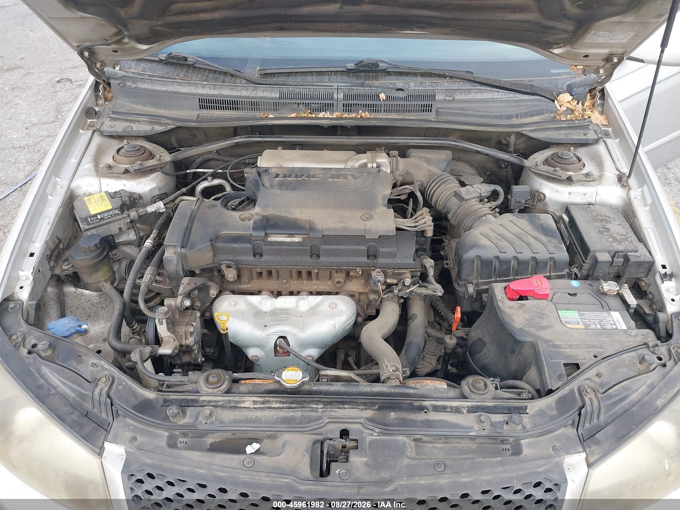 2008 Kia Spectra5 Sx Silver vin: KNAFE162585011680