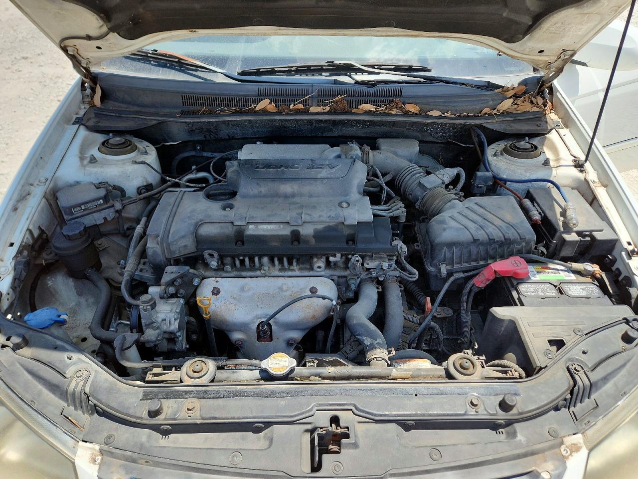 2009 Kia Spectra Lx White vin: KNAFE221095597323