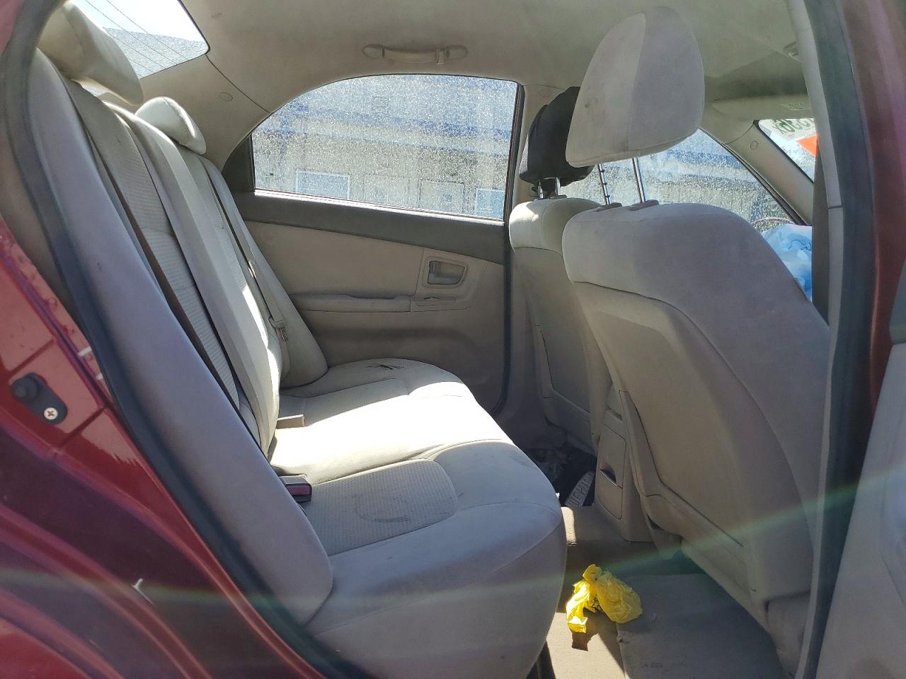 2009 Kia Spectra Lx Красный vin: KNAFE221095597872
