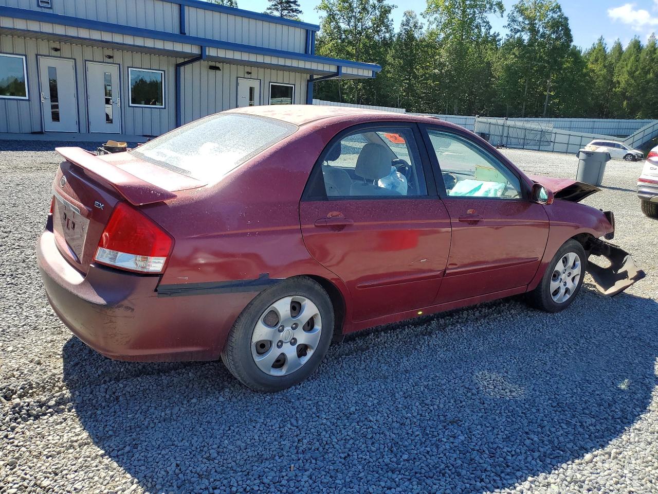 2009 Kia Spectra Lx Красный vin: KNAFE221095597872