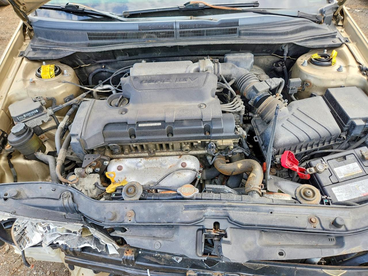 2009 Kia Spectra Ex Gold vin: KNAFE221095665832