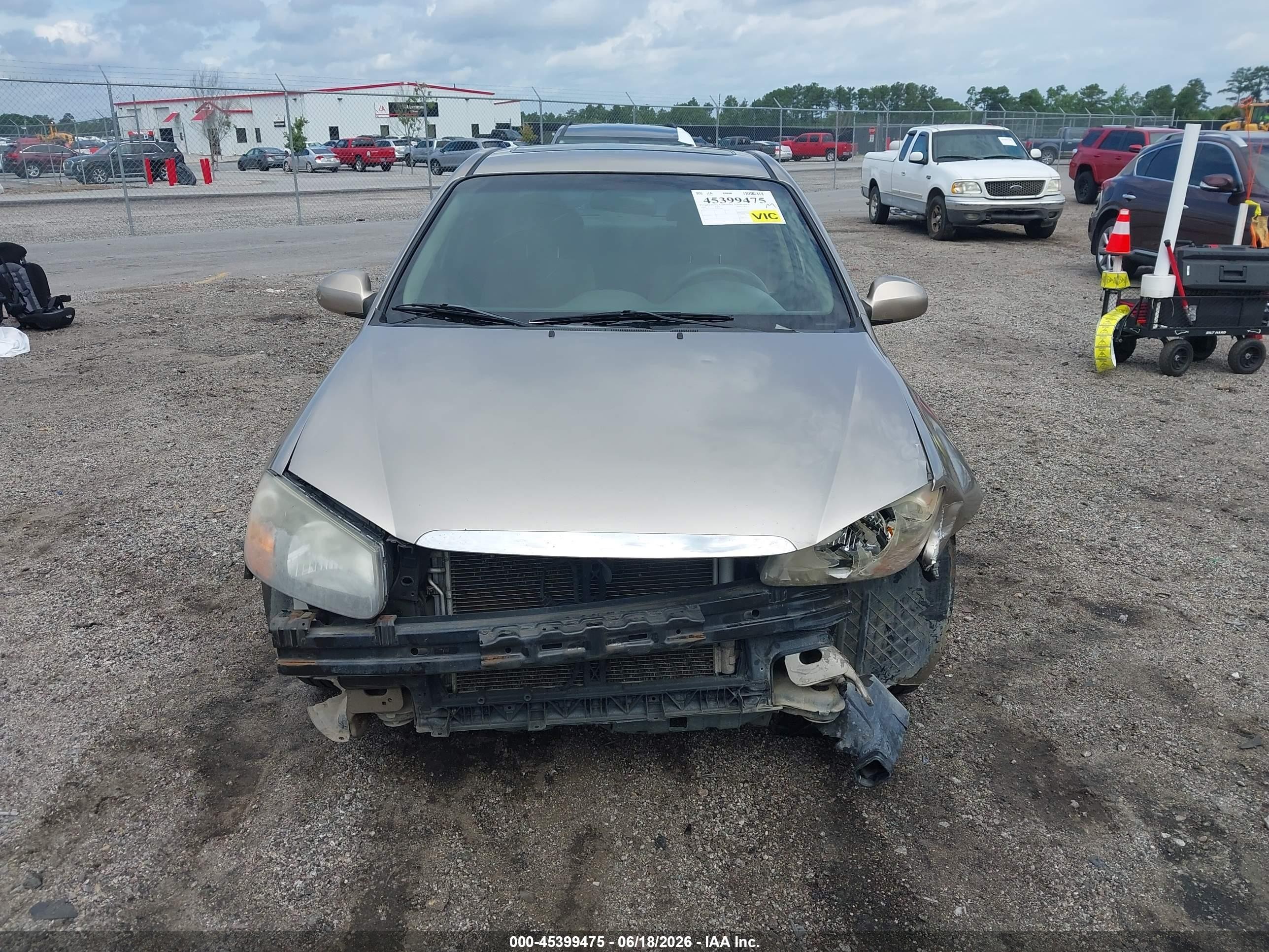 2009 Kia Spectra Ex Желто-коричневый vin: KNAFE221195611567