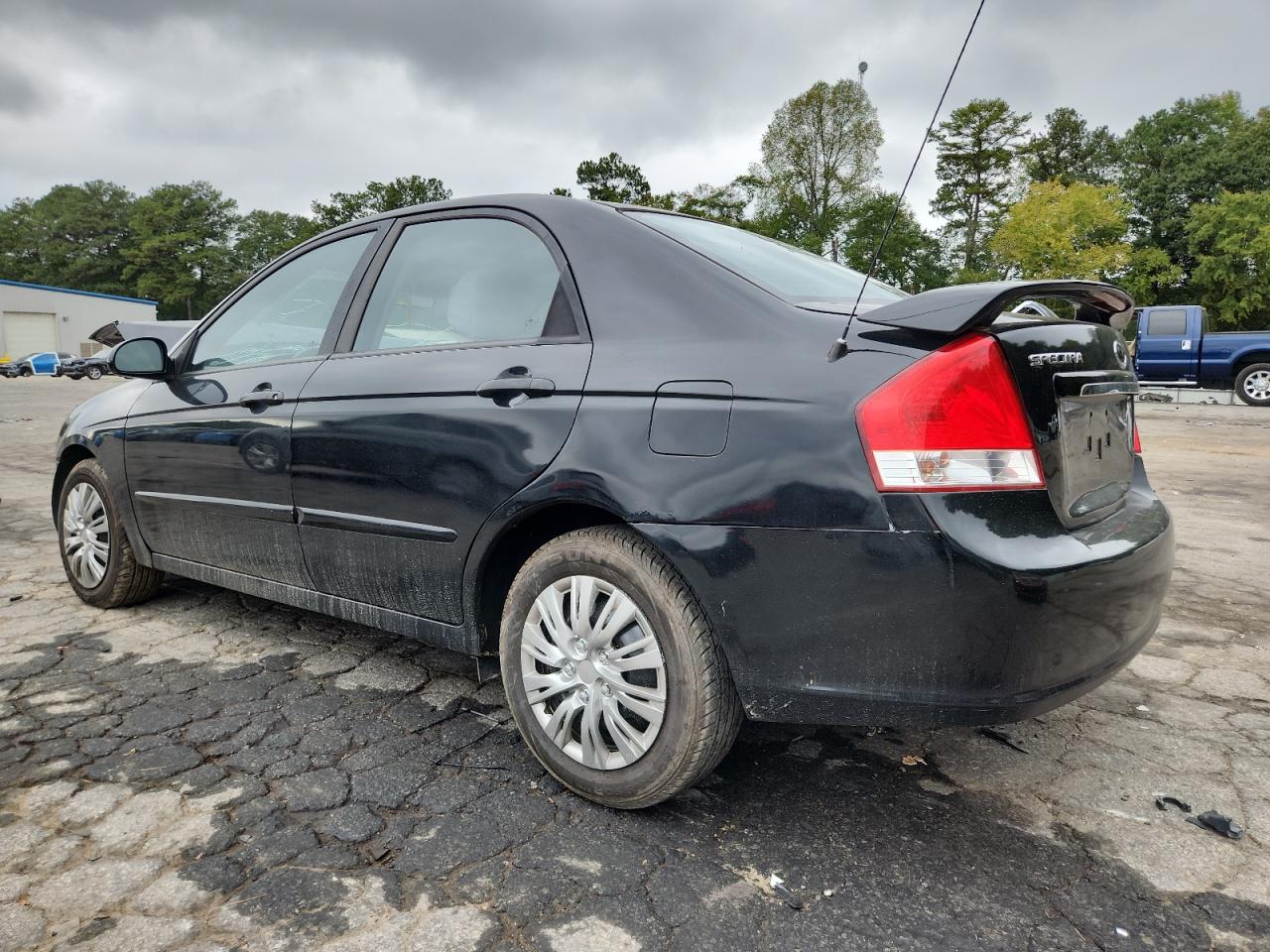 2009 Kia Spectra Ex Black vin: KNAFE221195655178