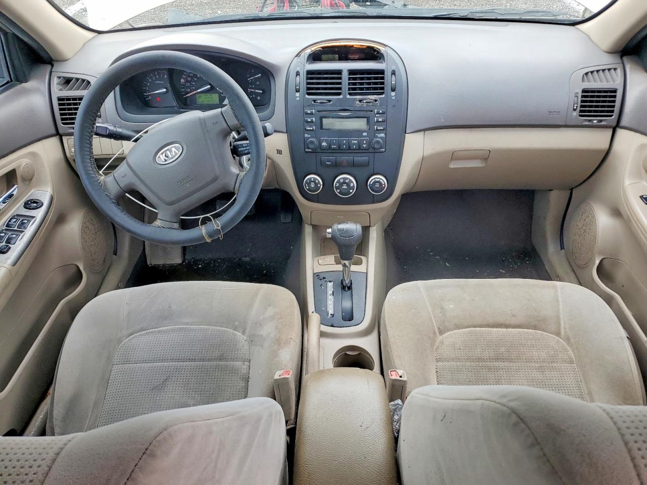 2009 Kia Spectra Lx Gold vin: KNAFE221295598859