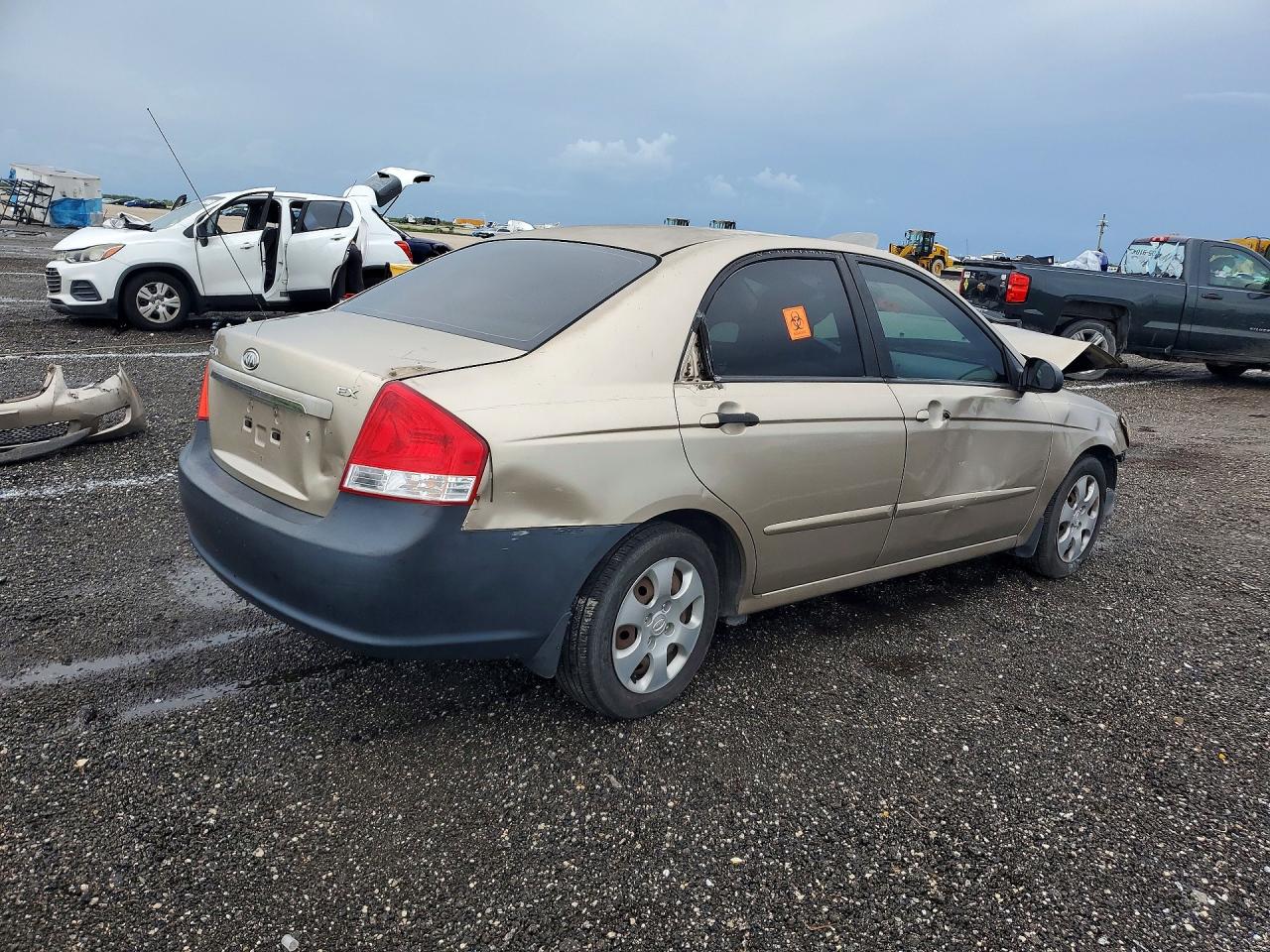 2009 Kia Spectra Lx Gold vin: KNAFE221295598859