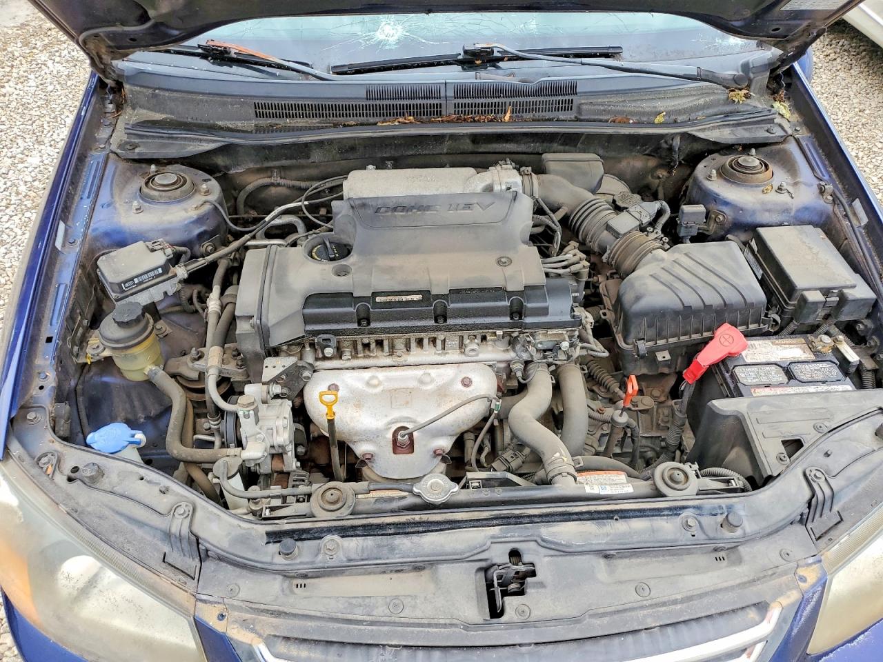 2009 Kia Spectra Lx Blue vin: KNAFE221295636476