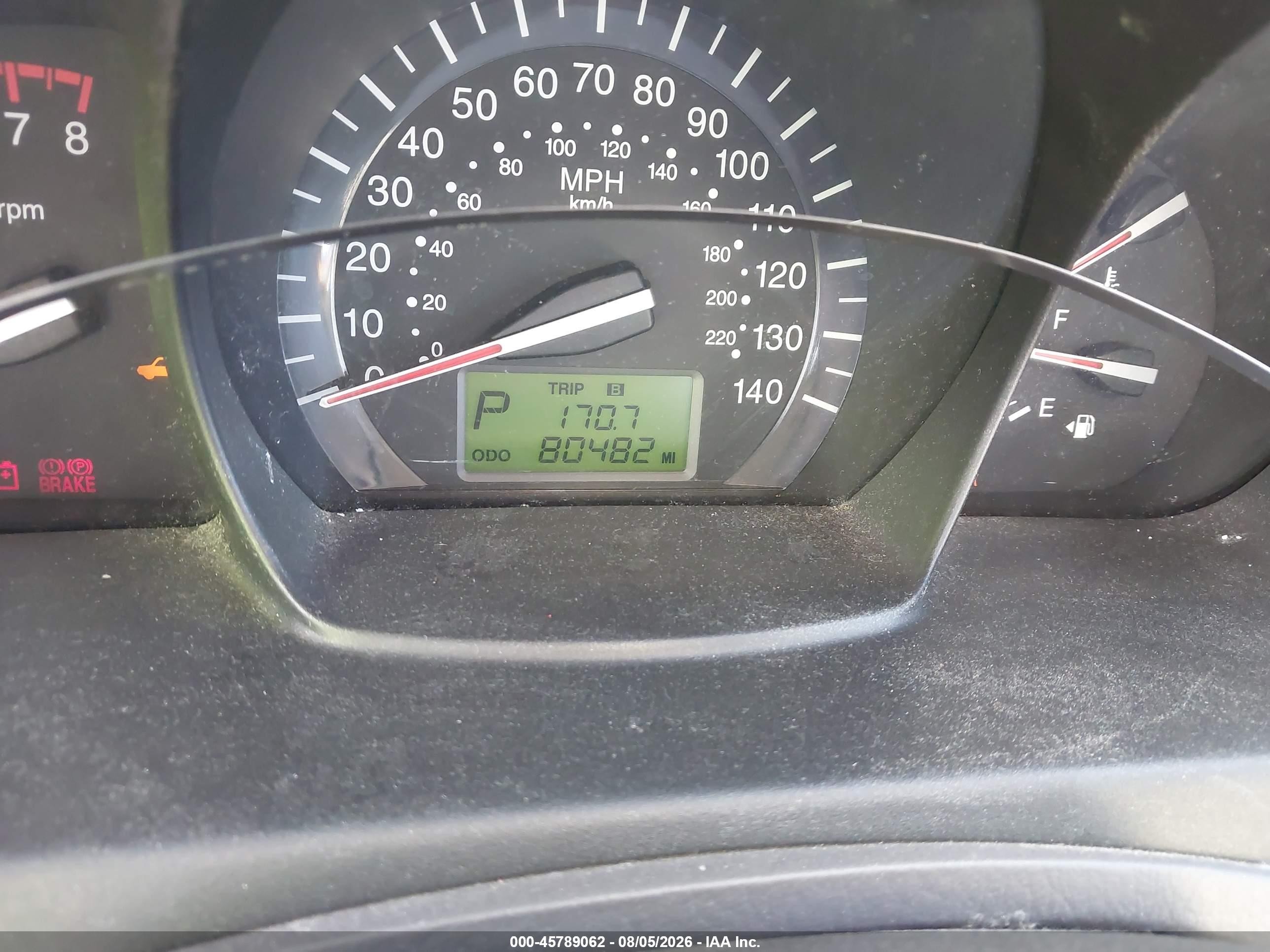 2009 Kia Spectra Ex White vin: KNAFE221395624031