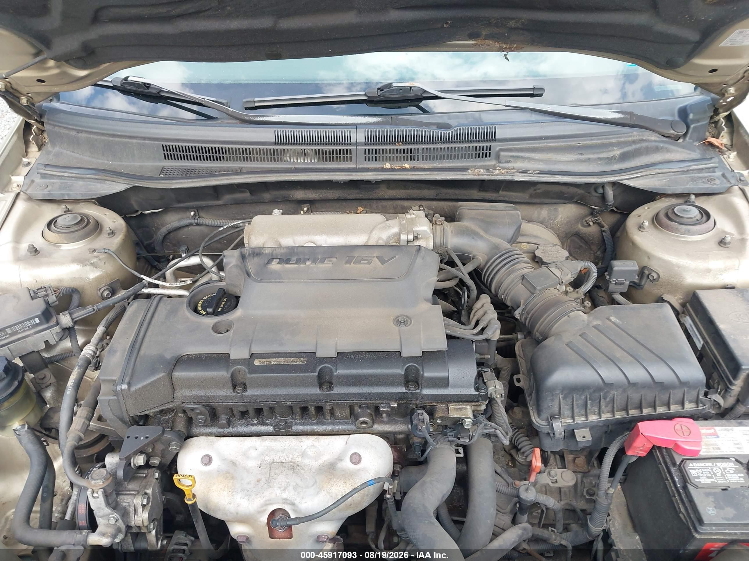 2009 Kia Spectra Ex Gold vin: KNAFE221395652220