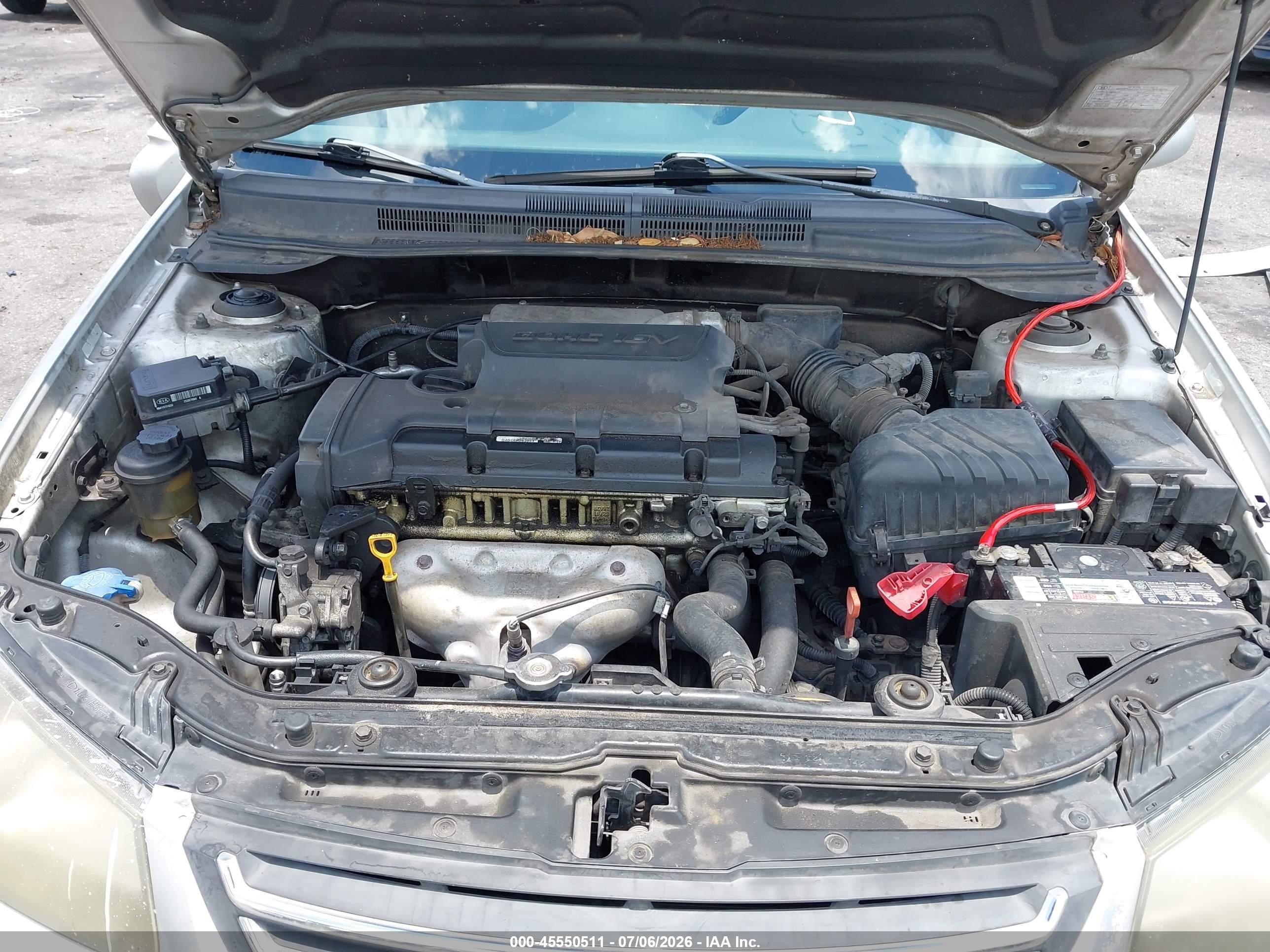 2009 Kia Spectra Ex Серебряный vin: KNAFE221495602197