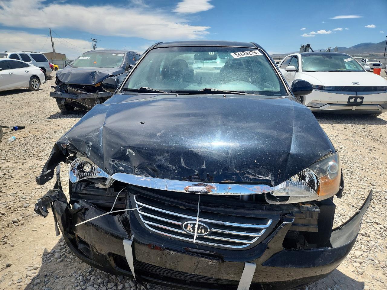 2009 Kia Spectra Lx Черный vin: KNAFE221495655921