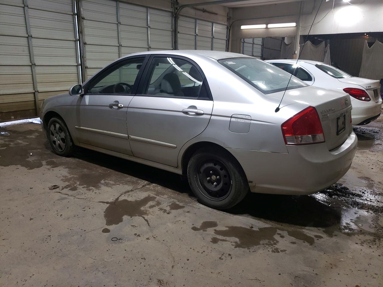 2009 Kia Spectra Lx Silver vin: KNAFE221595661064