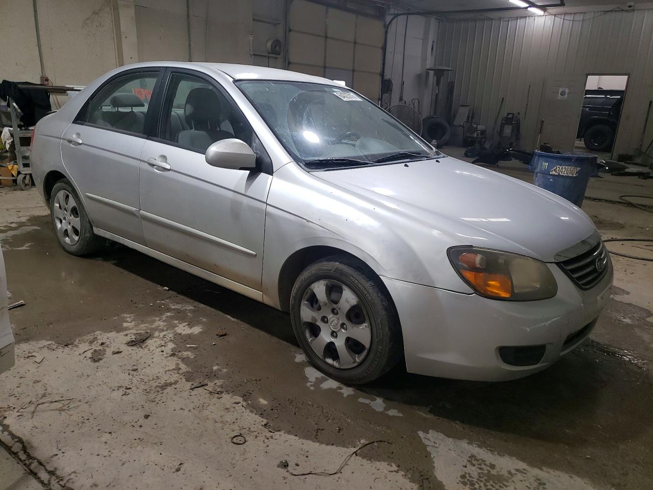 2009 Kia Spectra Lx Silver vin: KNAFE221595661064