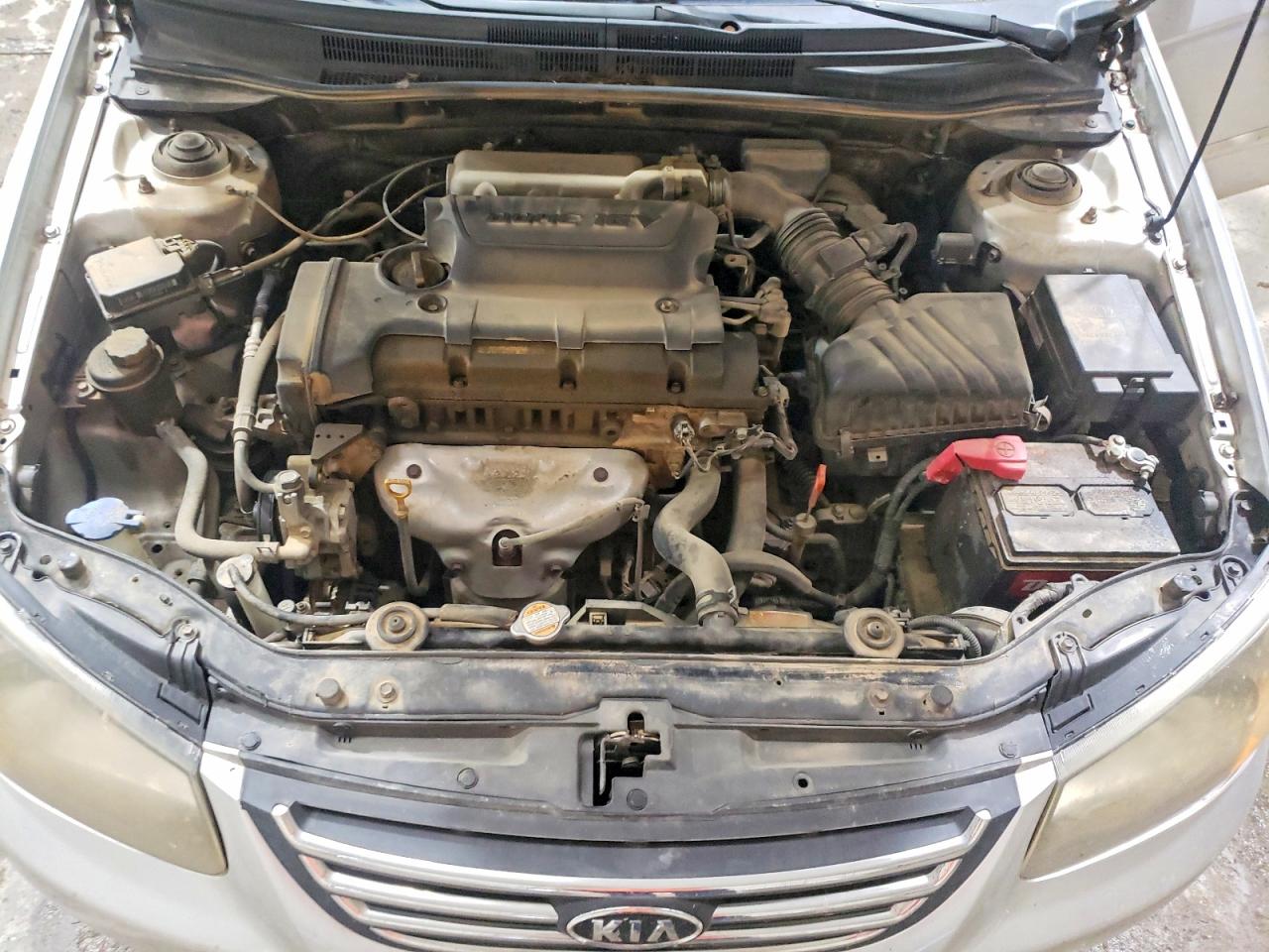 2009 Kia Spectra Lx Silver vin: KNAFE221595661064