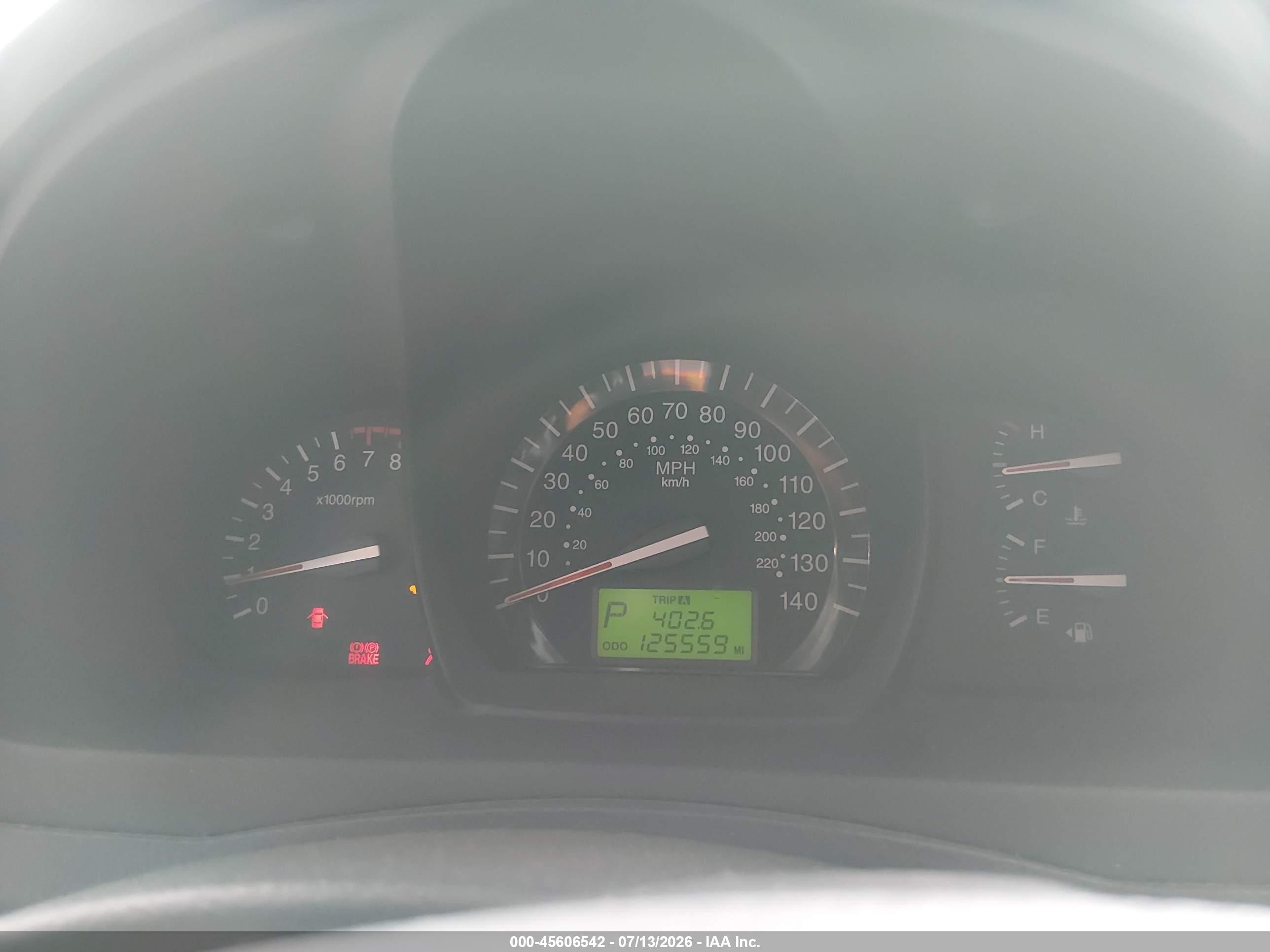 2009 Kia Spectra Lx Белый vin: KNAFE221695624184