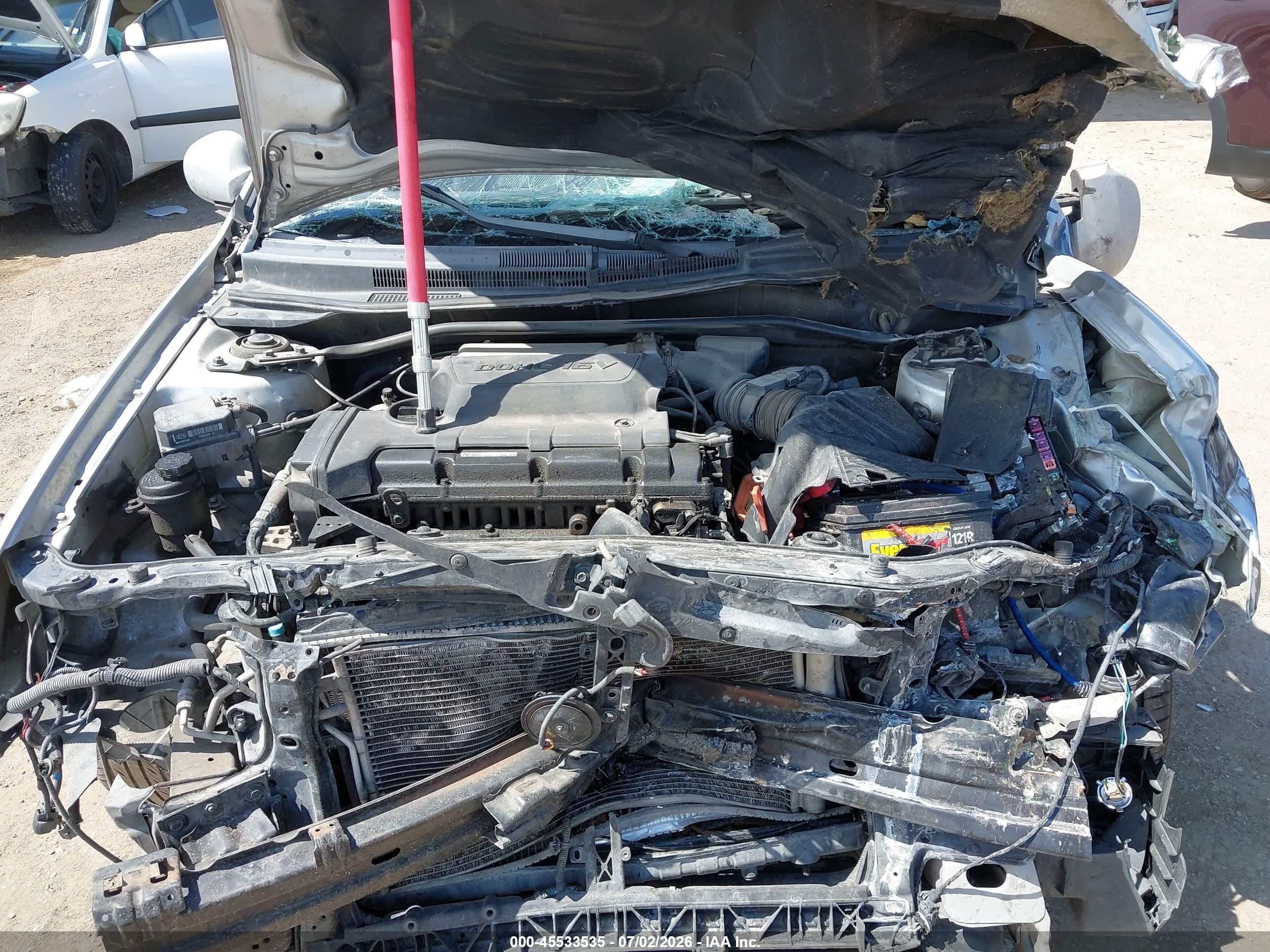 2009 Kia Spectra Sx Silver vin: KNAFE221795026010