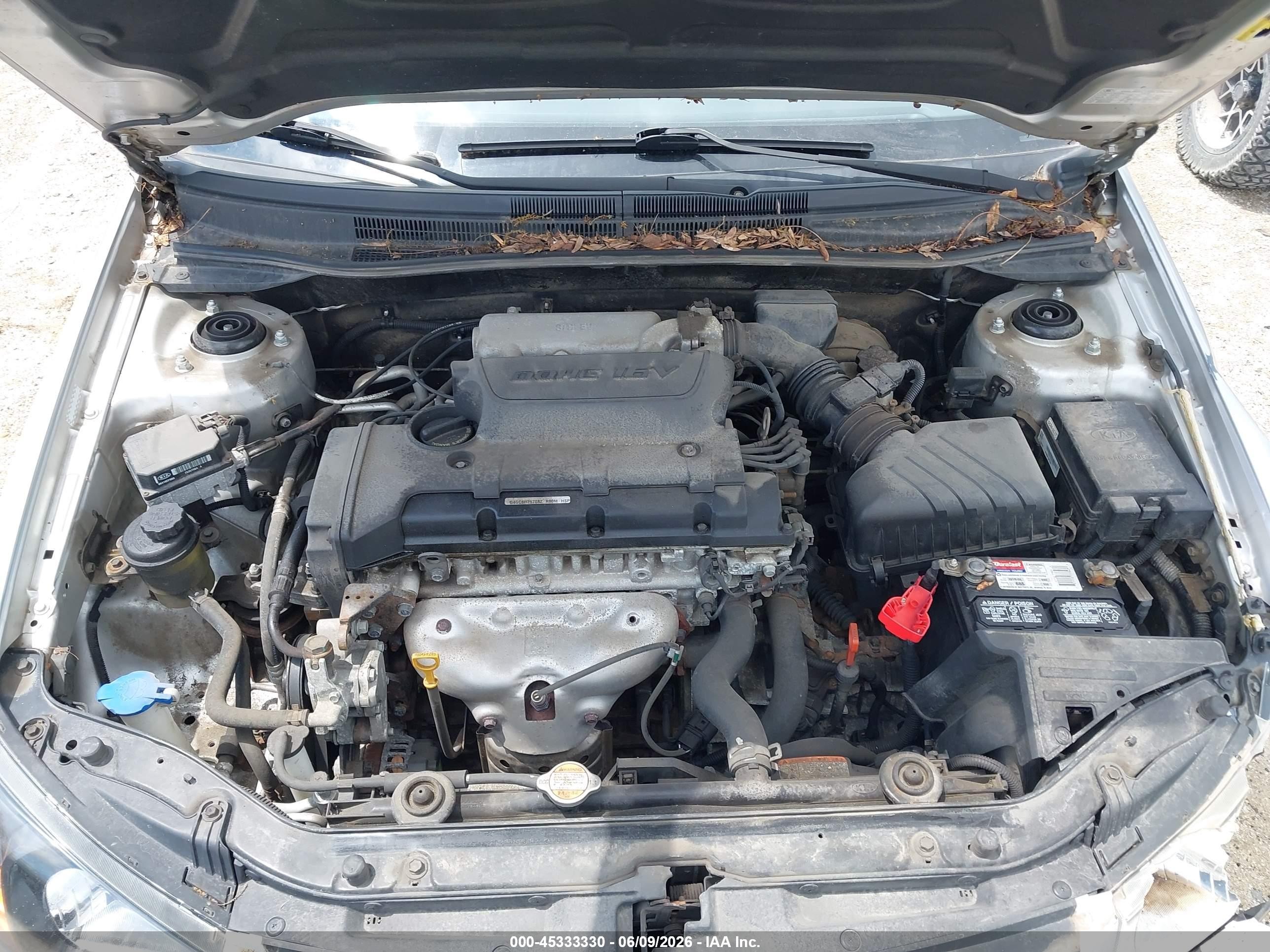 2009 Kia Spectra Ex Серебряный vin: KNAFE221795590966