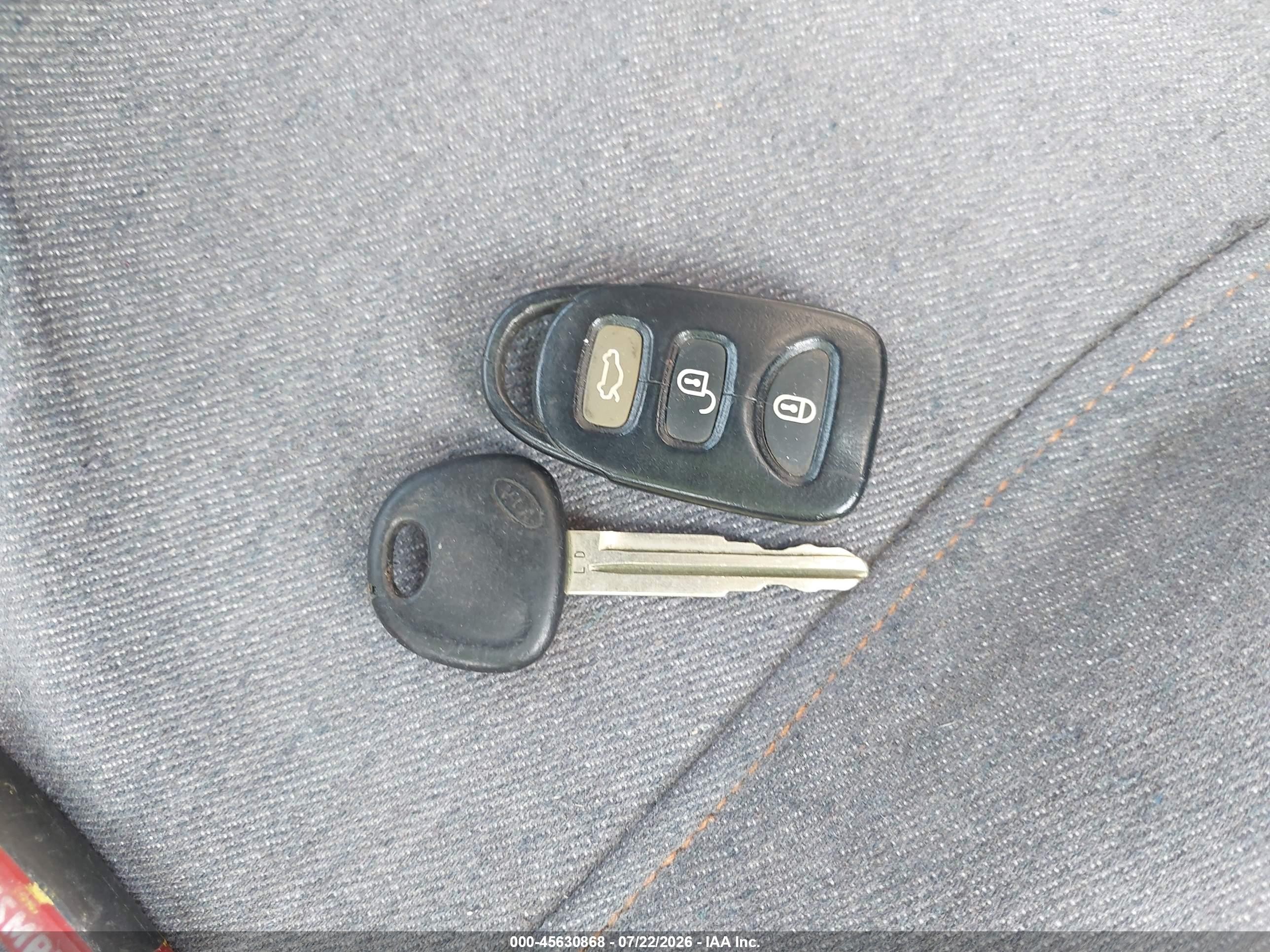 2009 Kia Spectra Ex Бордовый vin: KNAFE221895661897