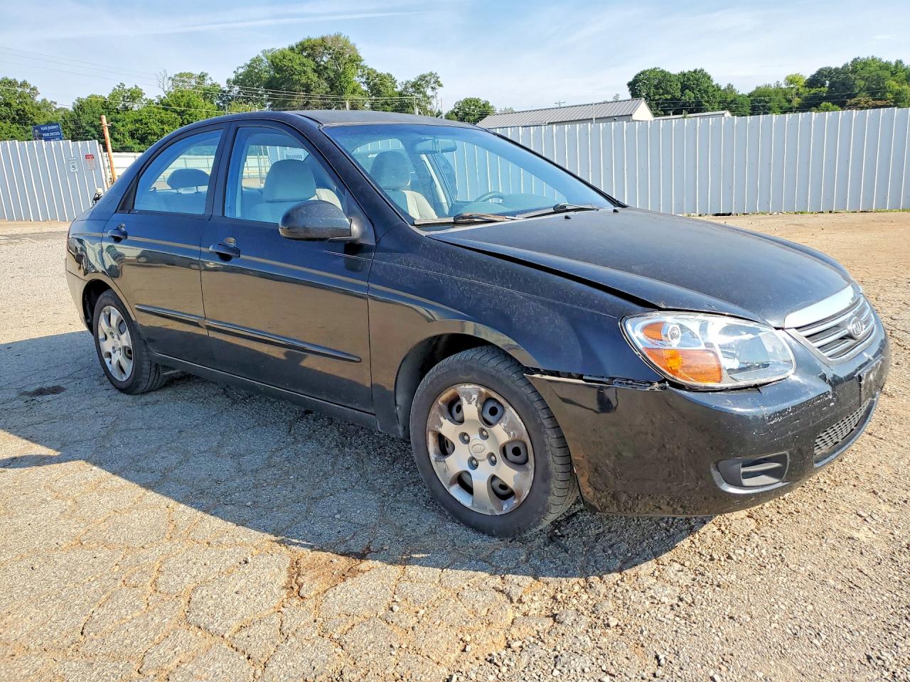 2009 Kia Spectra Lx Черный vin: KNAFE221995660404