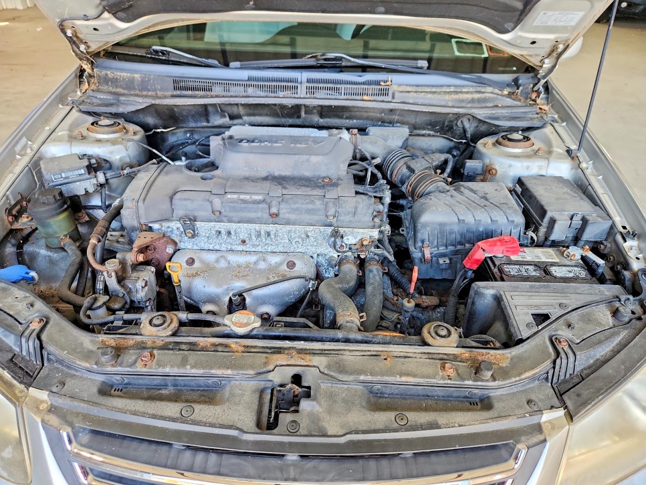 2009 Kia Spectra Lx Silver vin: KNAFE221X95620557
