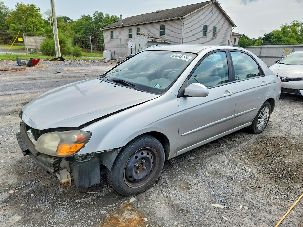 2009 Kia Spectra Lx Silver vin: KNAFE222095638994