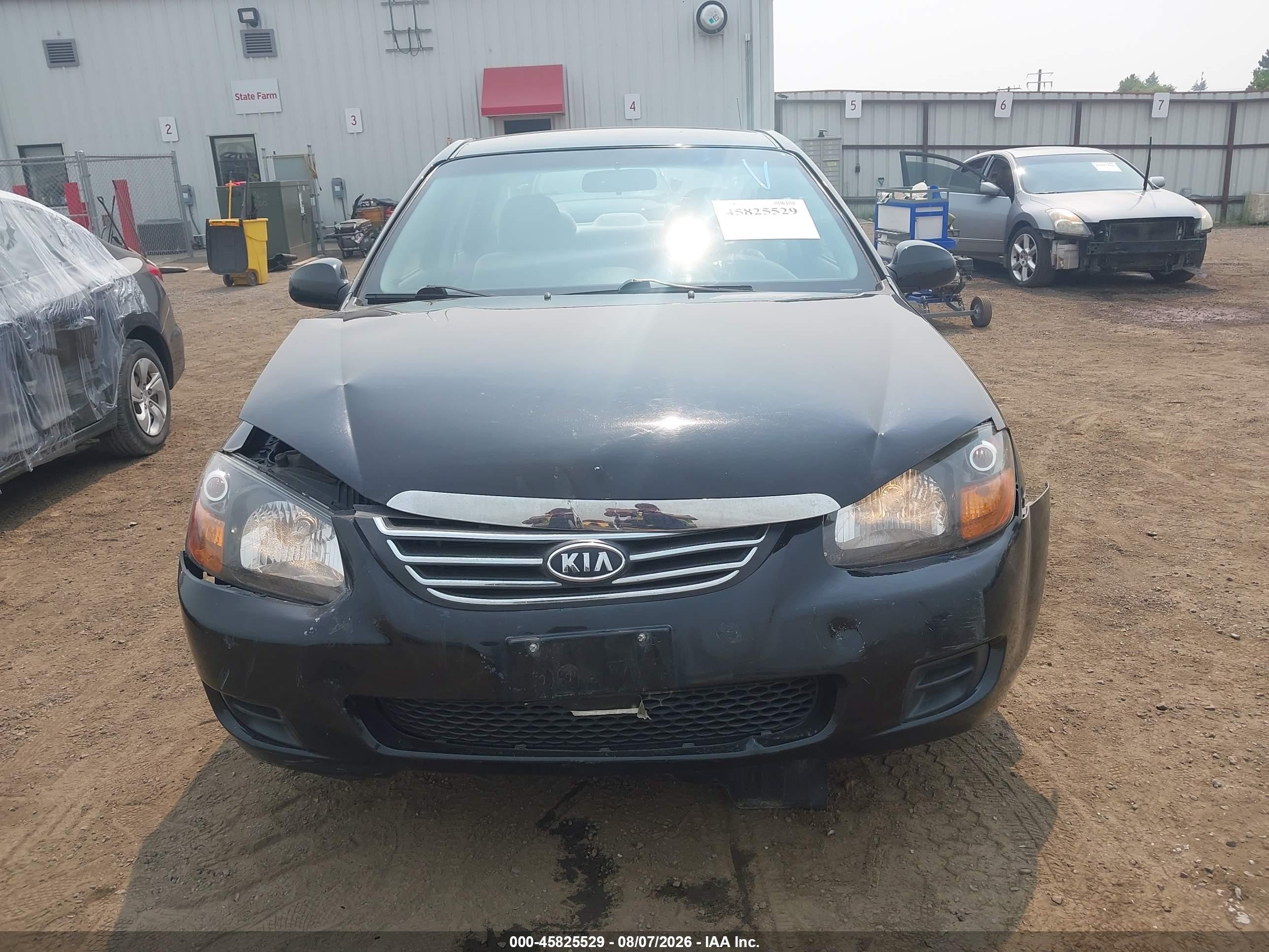 2009 Kia Spectra Ex Black vin: KNAFE222195667971