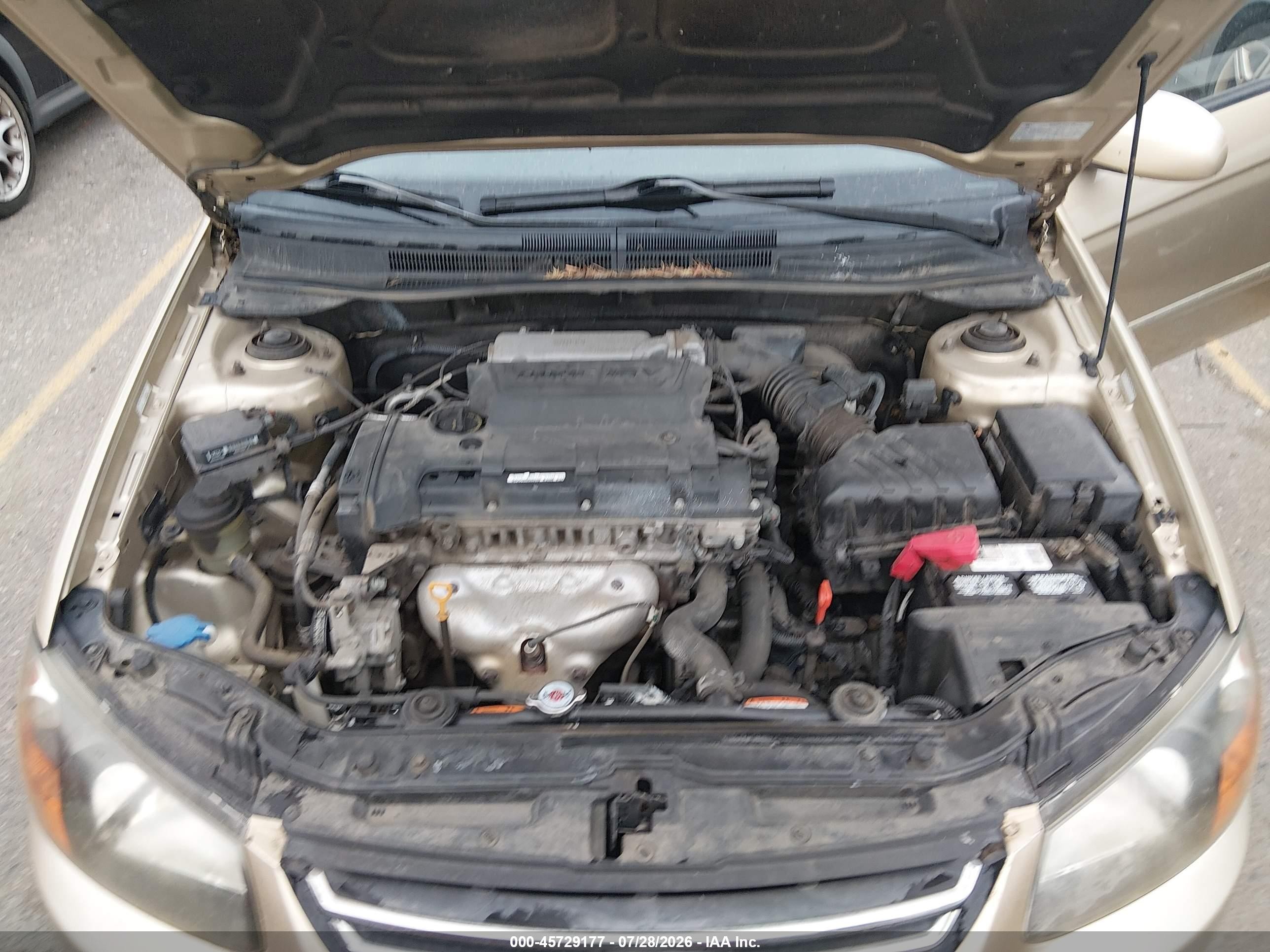 2009 Kia Spectra Ex Gold vin: KNAFE222295659782