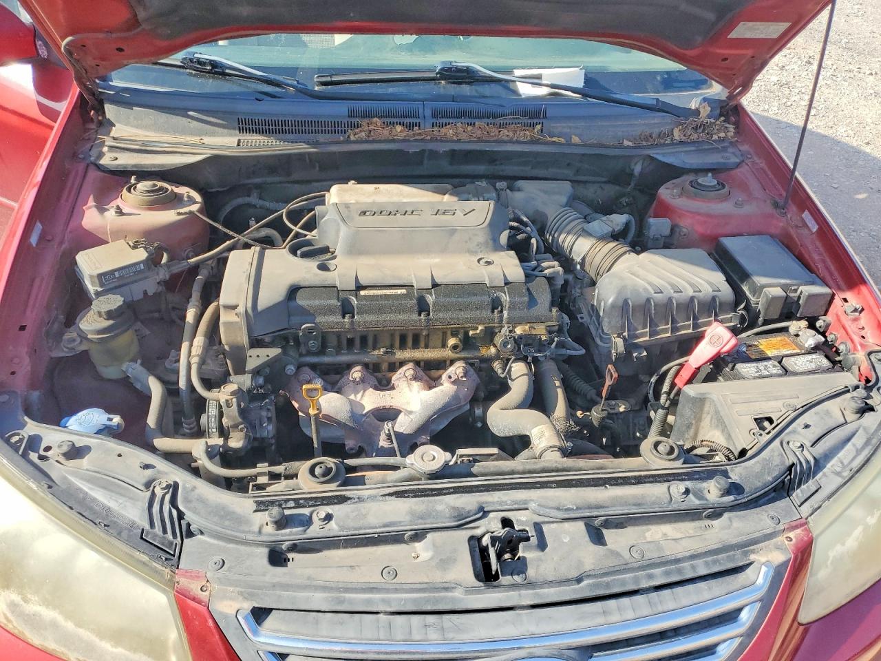 2009 Kia Spectra Lx Бордовый vin: KNAFE222595614853