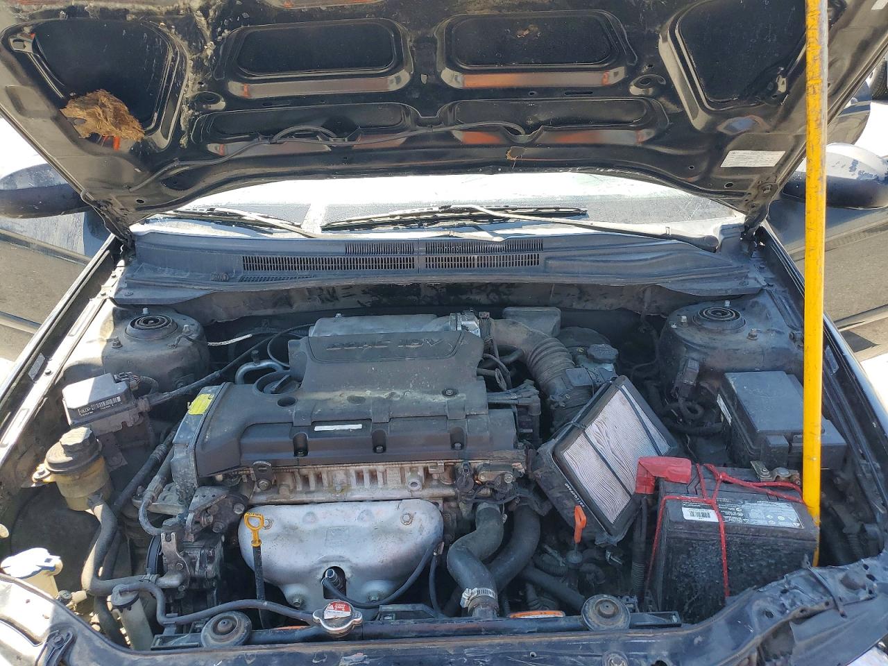 2009 Kia Spectra Ex Automatic Черный vin: KNAFE222595664880