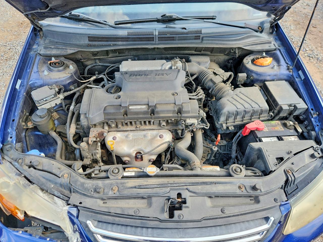 2009 Kia Spectra Lx Синий vin: KNAFE222695637817