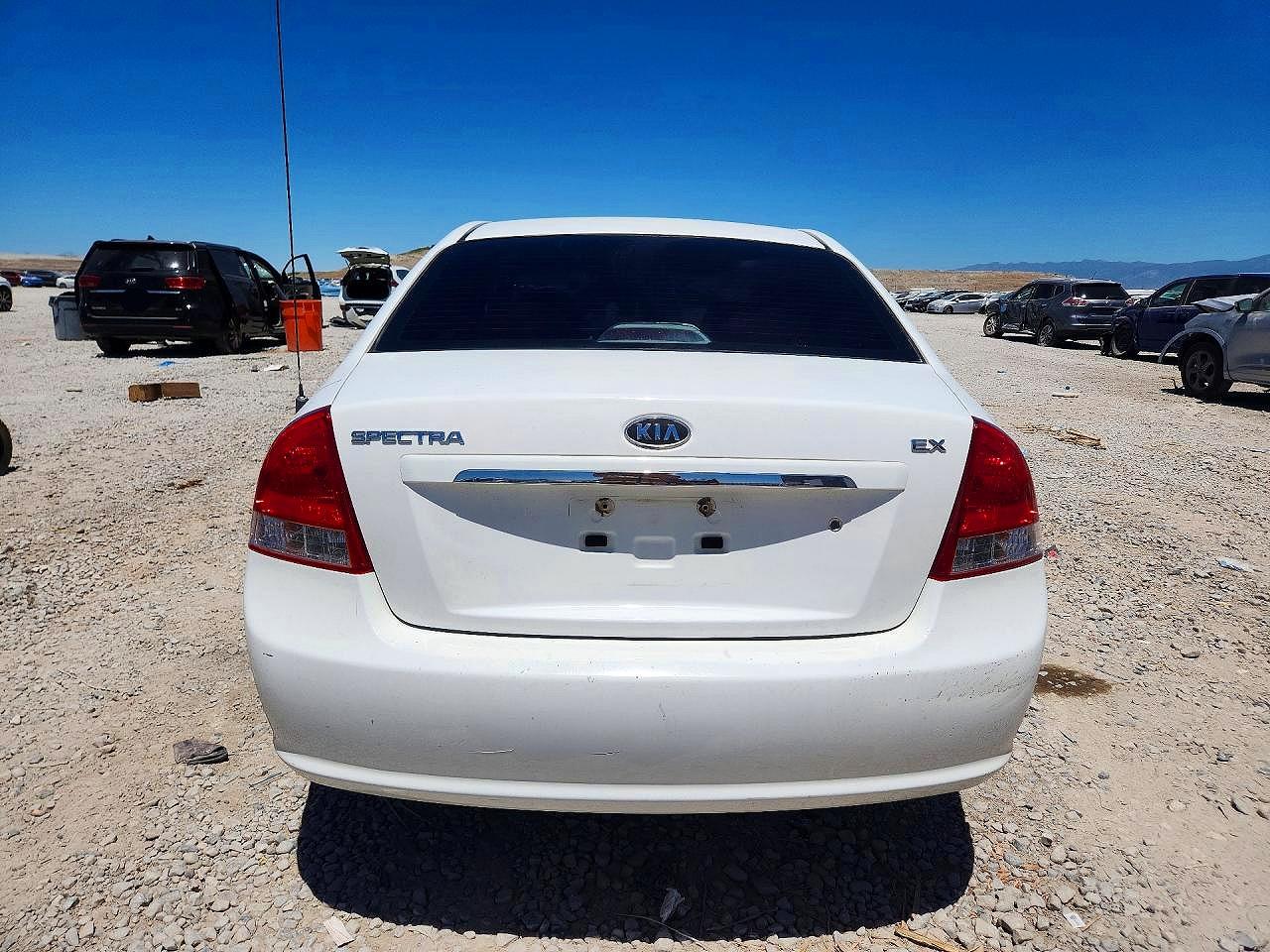 2009 Kia Spectra Ex/lx/sx Белый vin: KNAFE222695664225