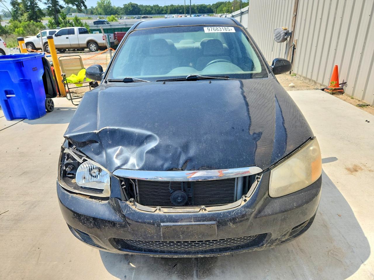 2009 Kia Spectra Lx Черный vin: KNAFE222795659745