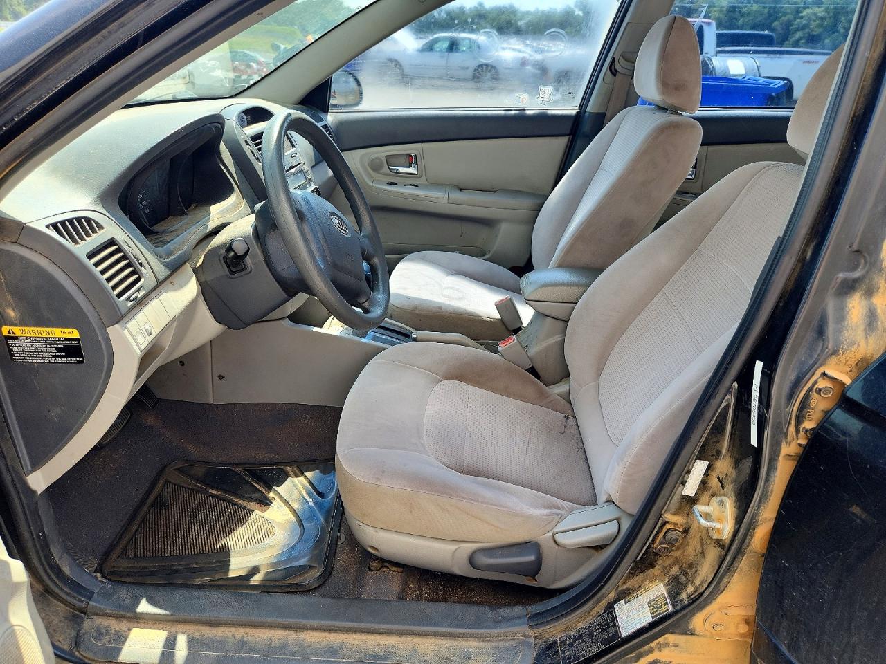 2009 Kia Spectra Lx Черный vin: KNAFE222795659745