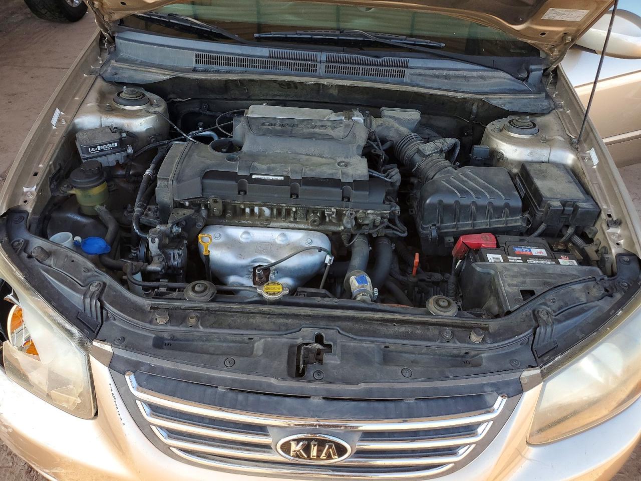 2009 Kia Spectra Lx Gold vin: KNAFE222X95592767