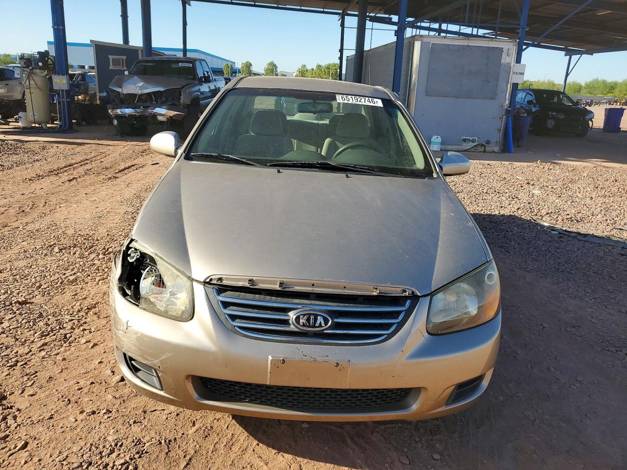2009 Kia Spectra Lx Gold vin: KNAFE222X95592767