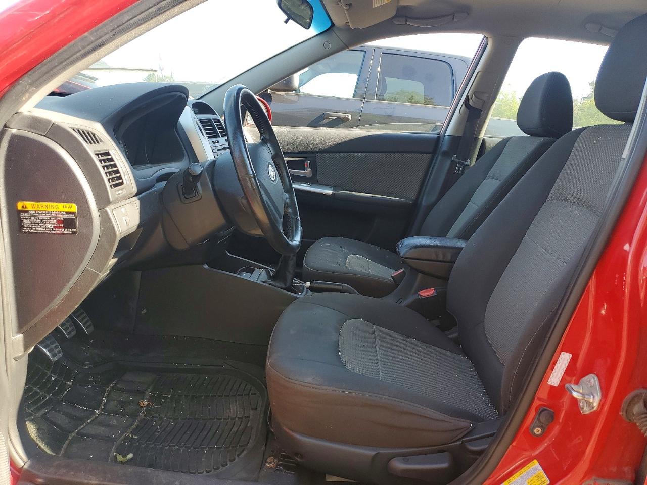 2009 Kia Spectra Sx Red vin: KNAFE241095023169