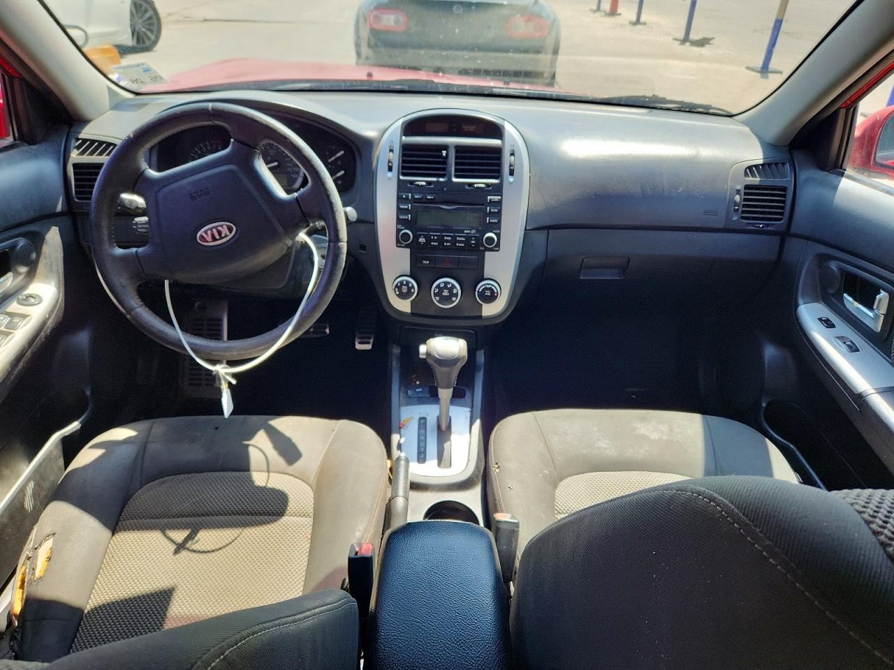 2009 Kia Spectra Sx Red vin: KNAFE241595024771