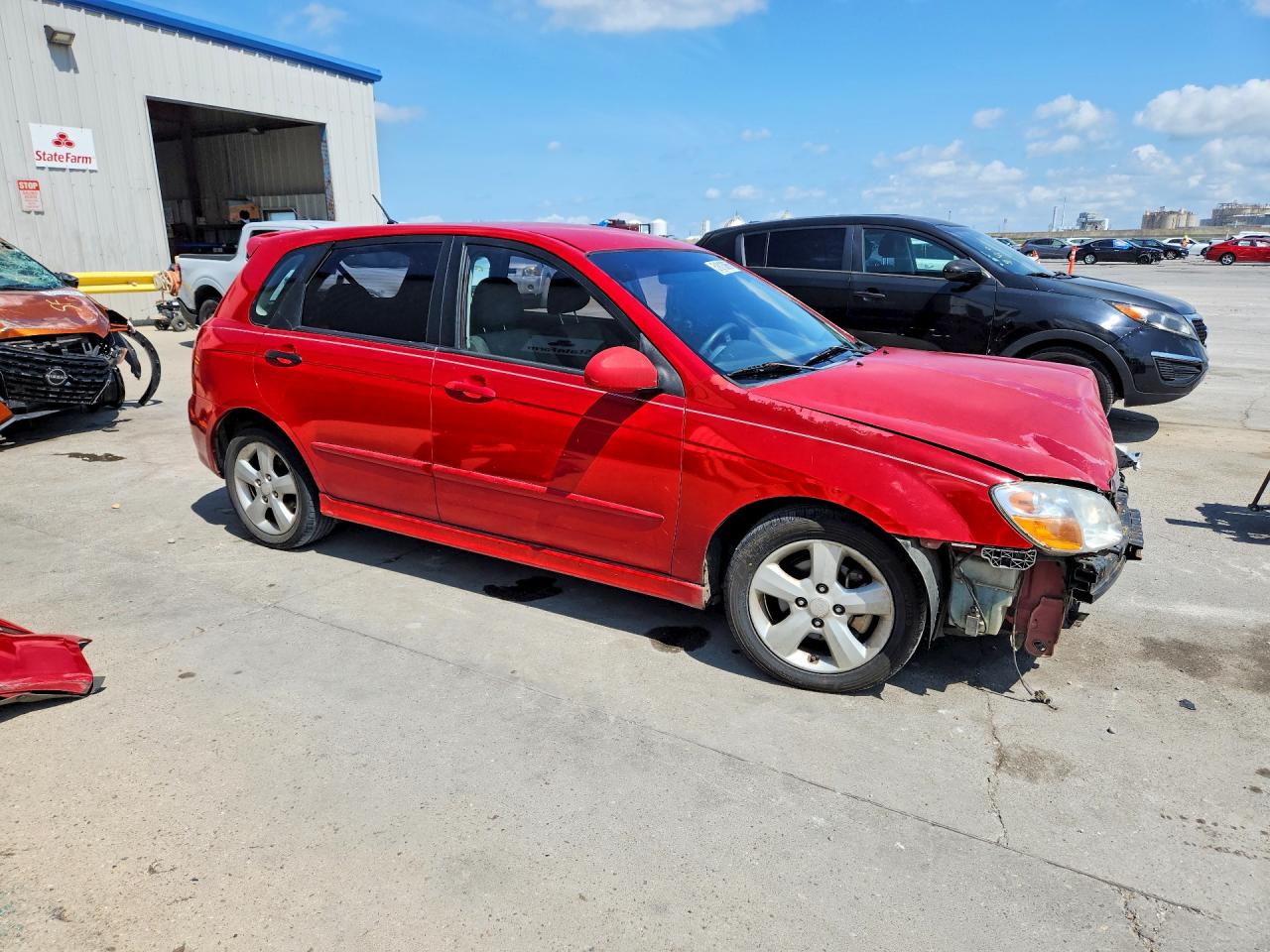 2009 Kia Spectra Sx Red vin: KNAFE241595024771