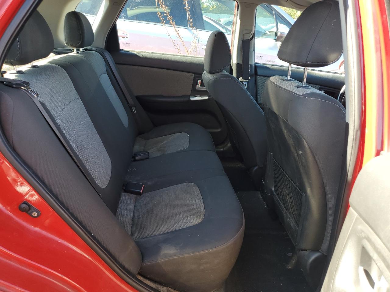 2009 Kia Spectra Sx Red vin: KNAFE242595025461
