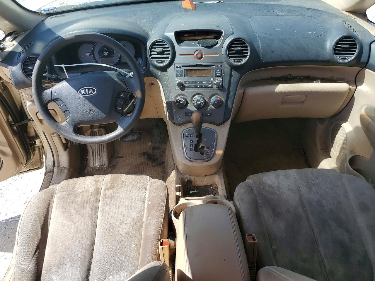 2007 Kia Rondo Lx Gold vin: KNAFG525277071131