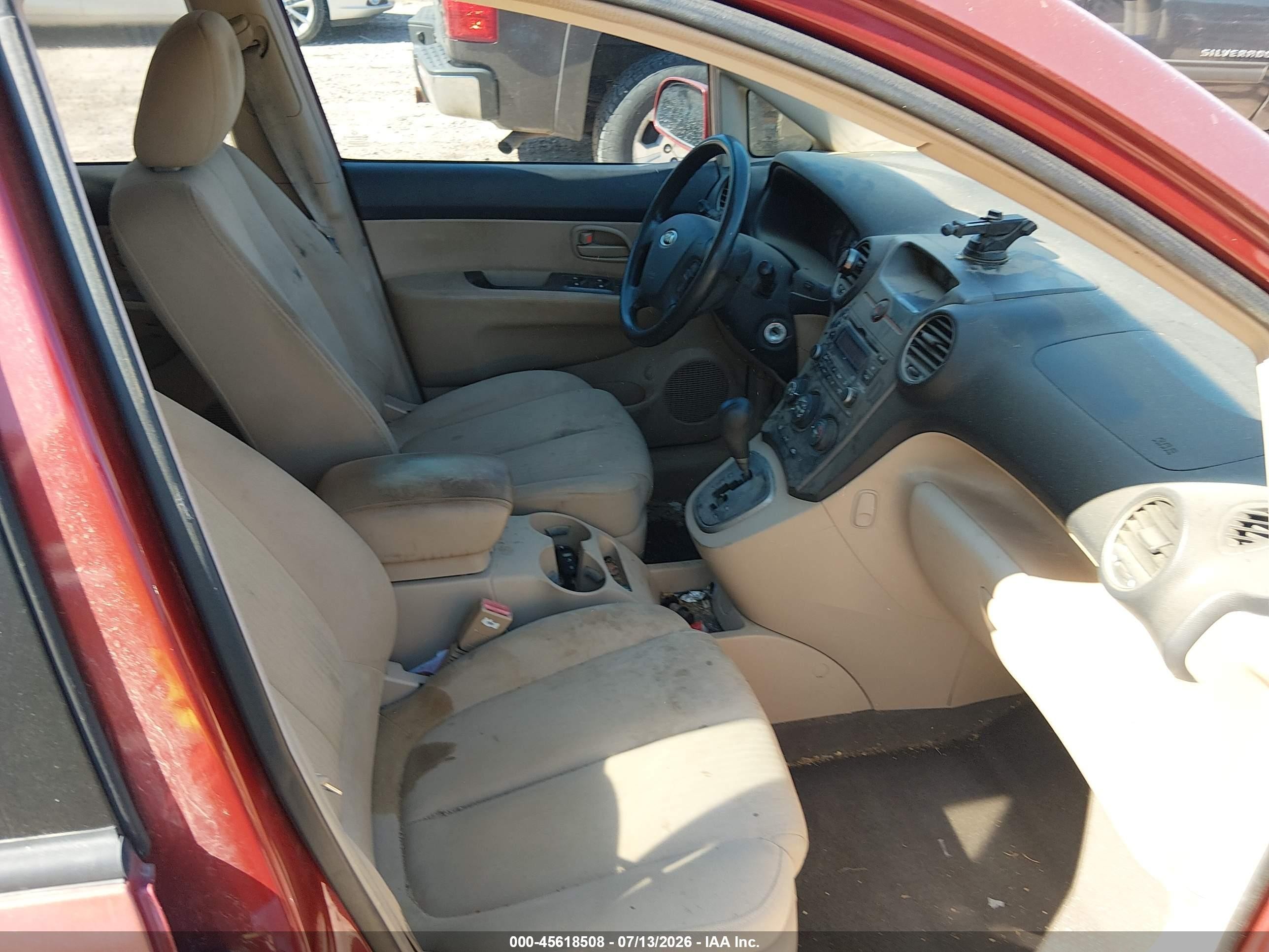 2007 Kia Rondo Lx Gold vin: KNAFG525677121576