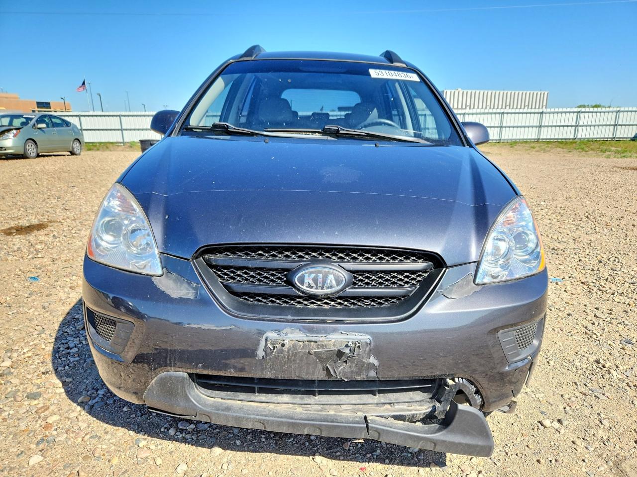 2008 Kia Rondo Lx Gray vin: KNAFG526087182870