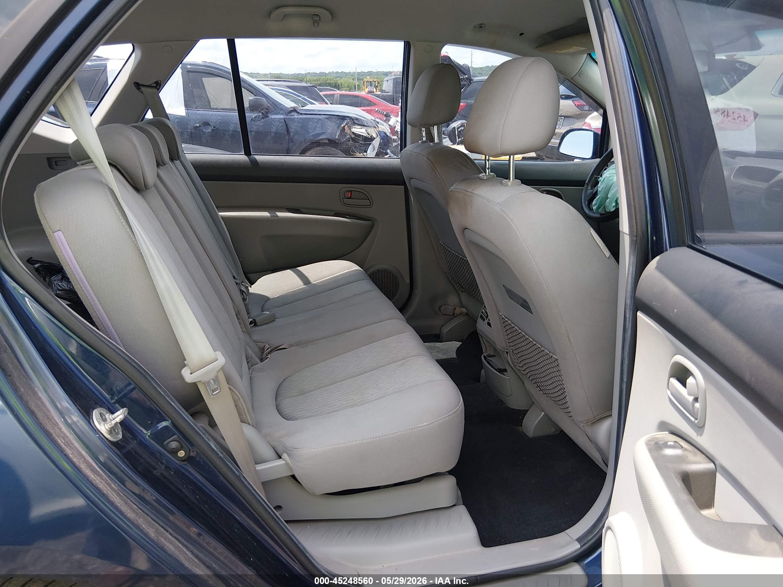 2008 Kia Rondo Lx V6 Синий vin: KNAFG526187145357
