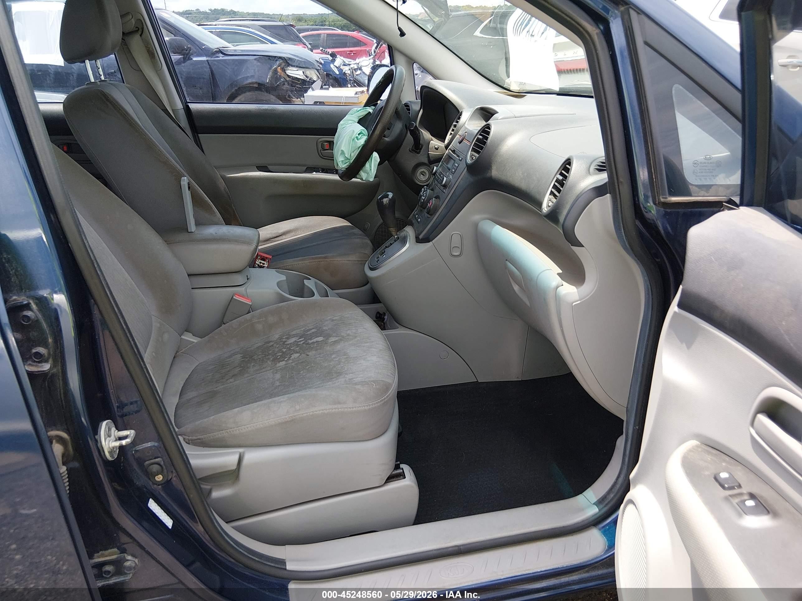 2008 Kia Rondo Lx V6 Синий vin: KNAFG526187145357