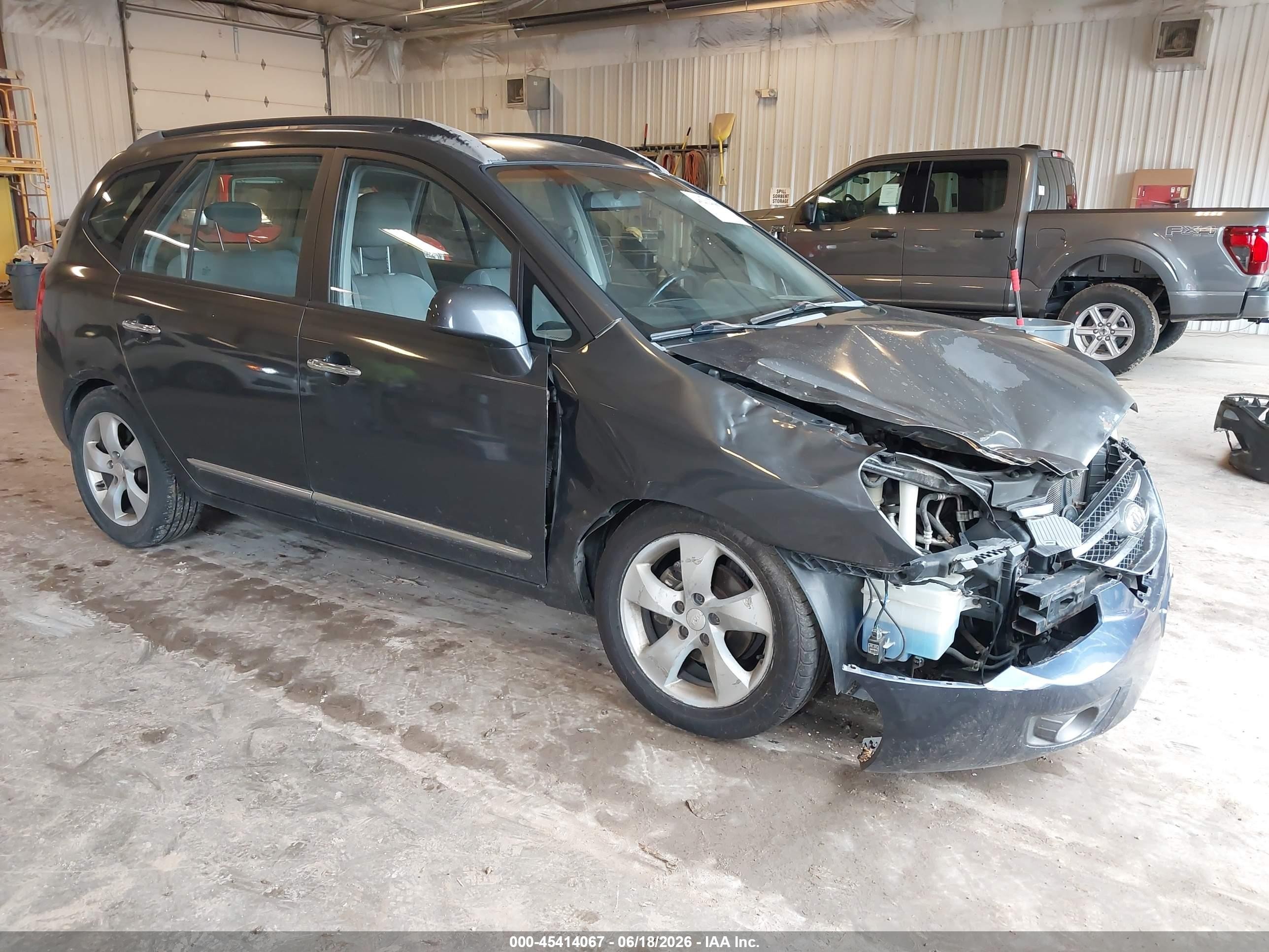 2007 Kia Rondo Ex V6 Серый vin: KNAFG526277097608