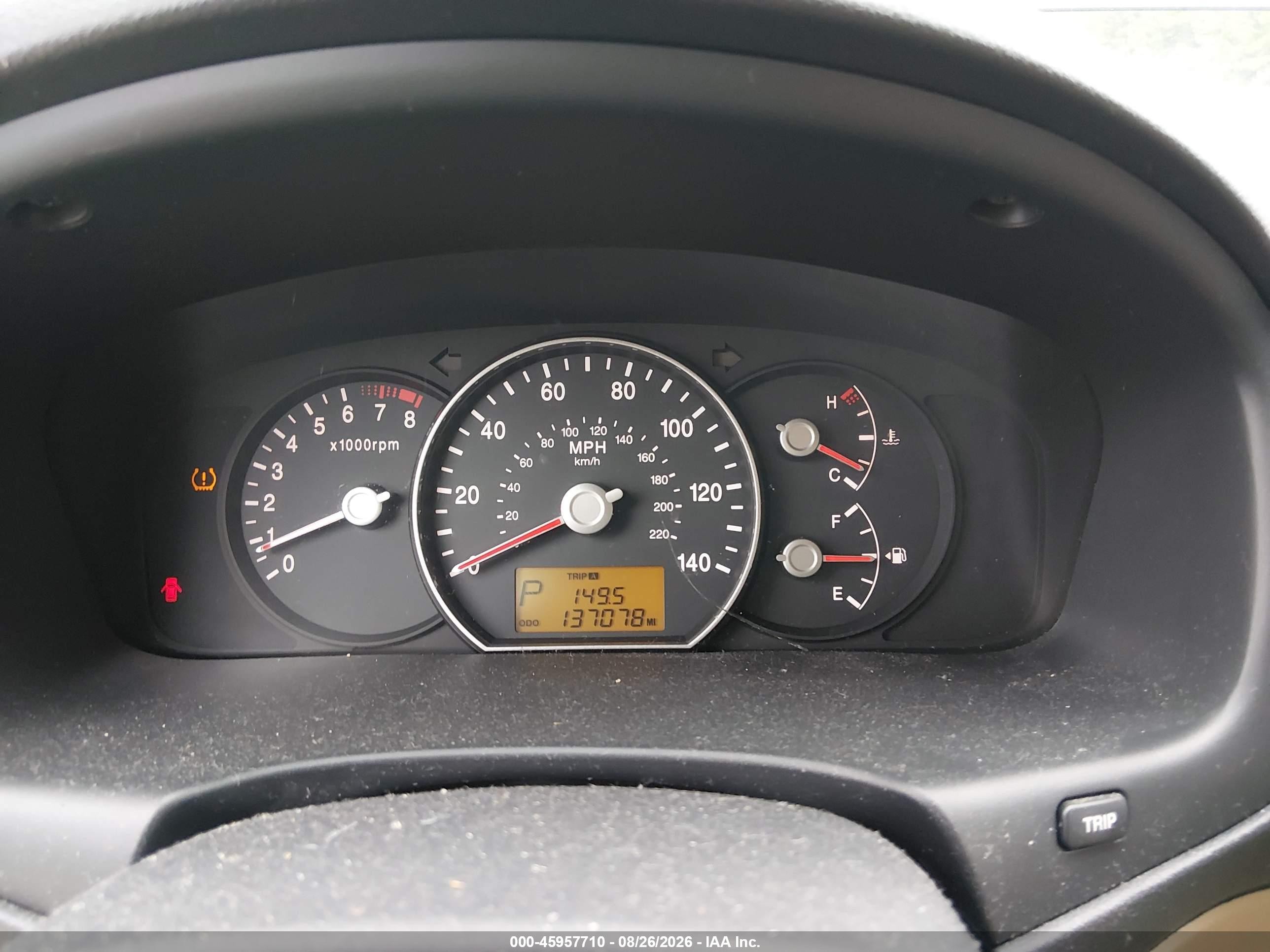 2008 Kia Rondo Lx V6 Blue vin: KNAFG526487172939